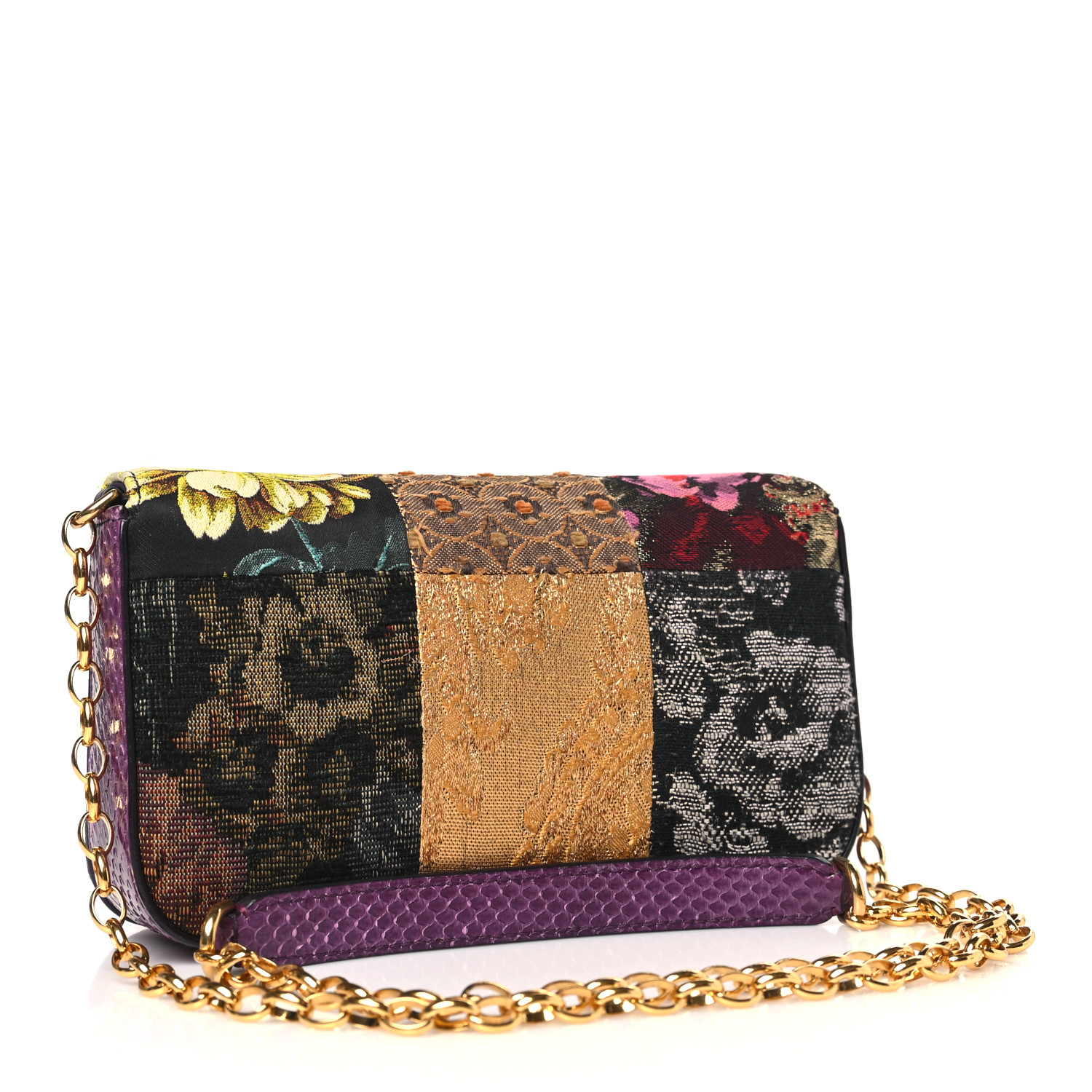 Dolce＆Gabbana■DG ガールズバッグ カモフラージュパッチワーク DG Girls bag in camouflage patchwork in Multicolor for Women