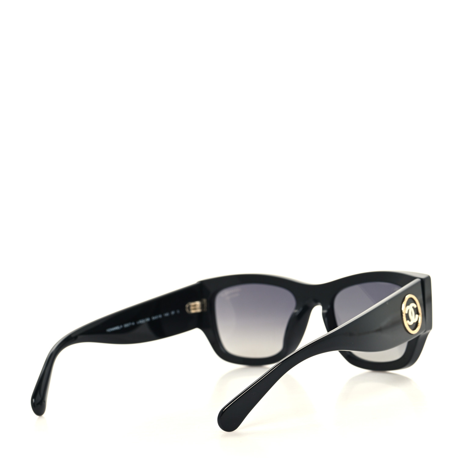 CHANEL サングラス 5507-A シャネル BLACK CHANEL Acetate Rectangle Sunglasses 5507-A Black 1448935