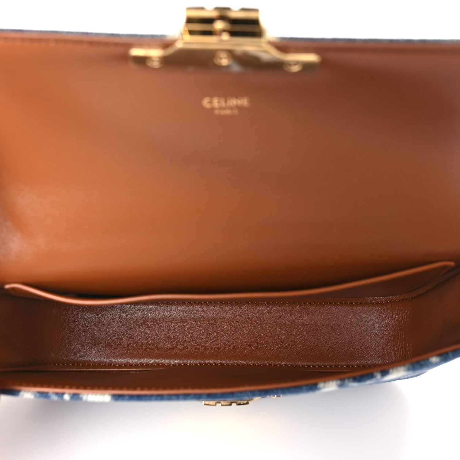 【CELINE】Celine Triomphe Chain Bag（navy）★ショルダー Celine Triomphe Chain Bag（navy） – Moka Vintage HK