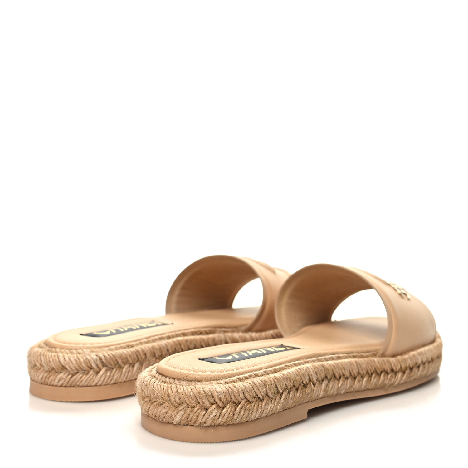[tweed×beige] Mademoiselle Mules 37 Marla Mules - Fur-lined taupe - Bovine leather - Sézane