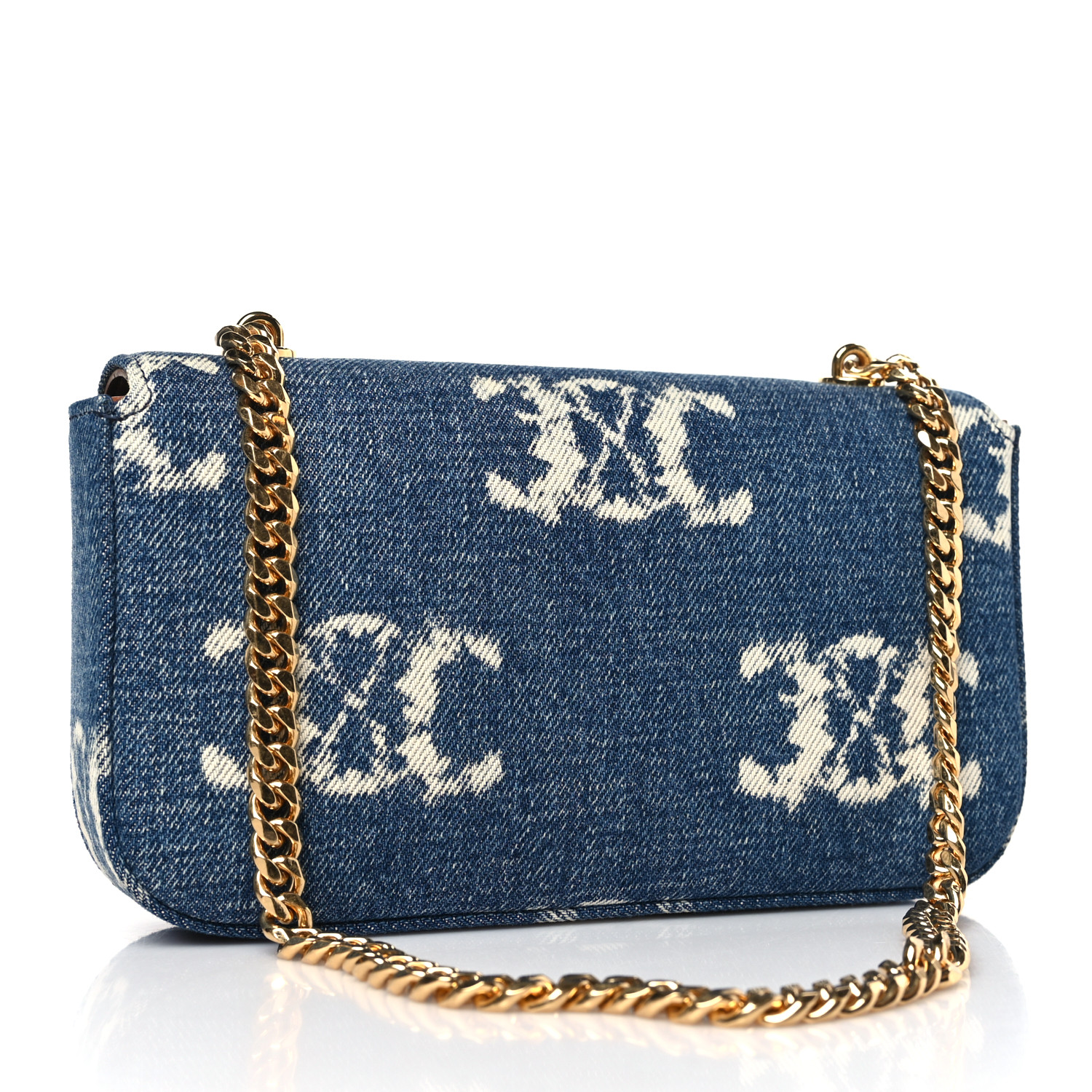 【CELINE】Celine Triomphe Chain Bag（navy）★ショルダー Celine Triomphe Chain Bag（navy） – Moka Vintage HK