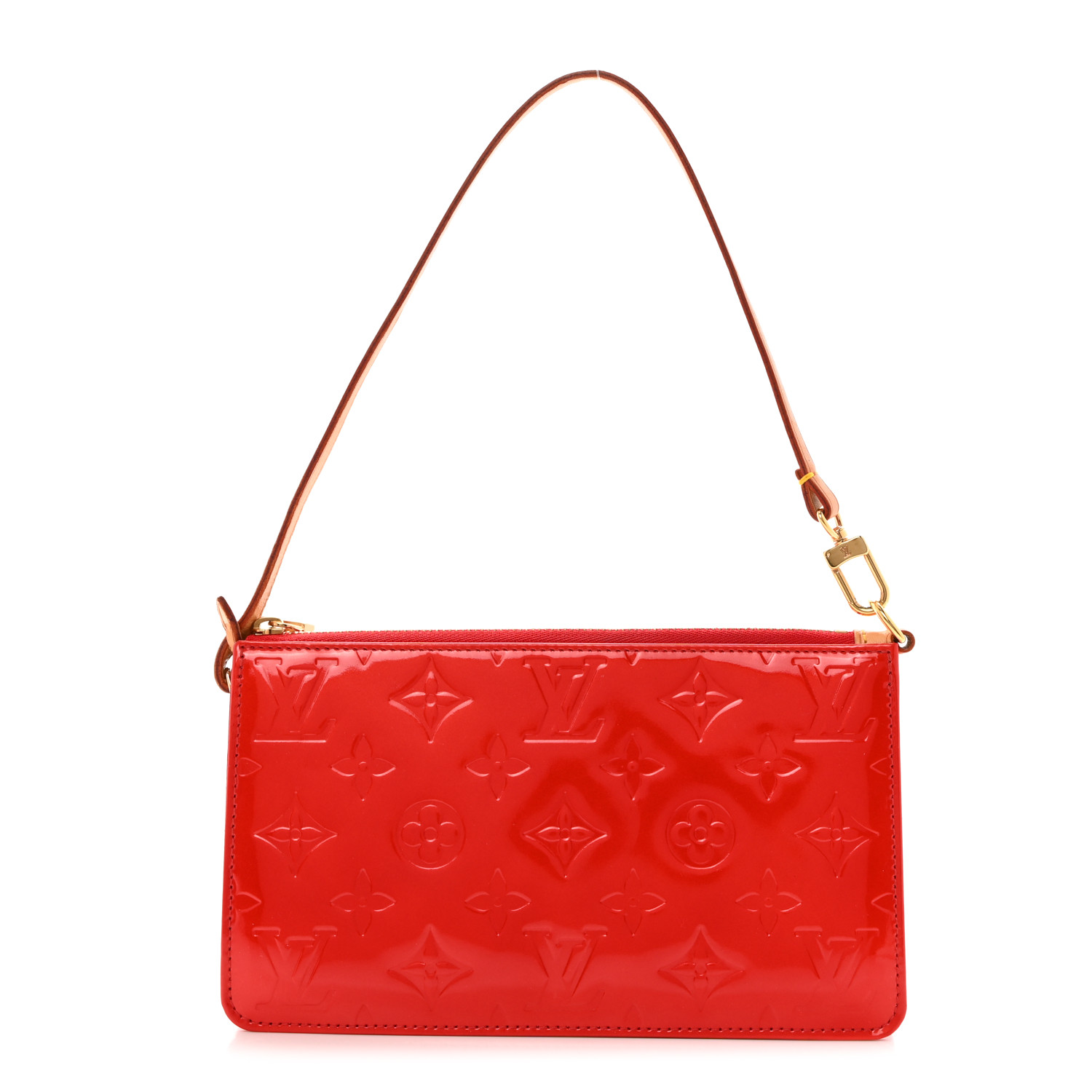 LOUIS VUITTON ヴェルニ ジッピーウォレット モノグラム・ヴェルニ シトリン【ルイ