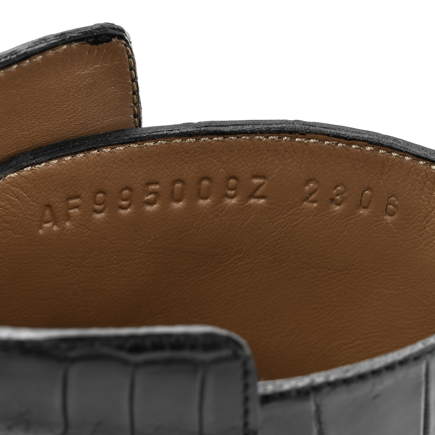 A73 HERMES パンプス　クロコダイル 870359.jpg