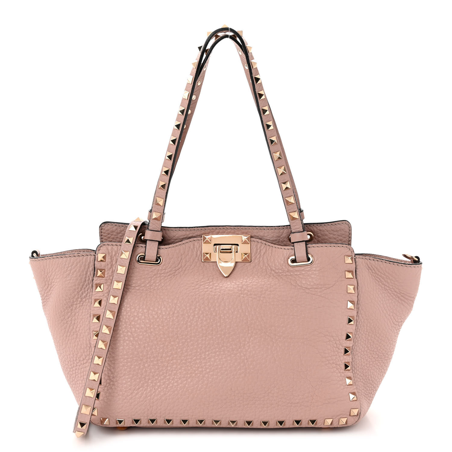 トートバッグ VALENTINO MINI ROCKSTUD SHOPPING BAG IN GRANATE CALFSKIN MINI ROCKSTUD SHOPPING BAG IN GRANATE CALFSKIN – Suit Negozi Row