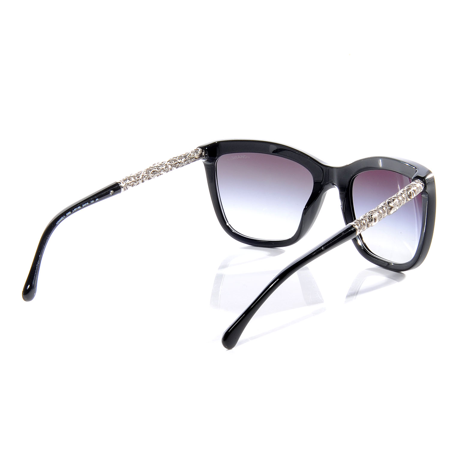 シャネルサングラス5268 CHANEL Bijoux Exclusive Sunglasses 5268 Black Silver 55961
