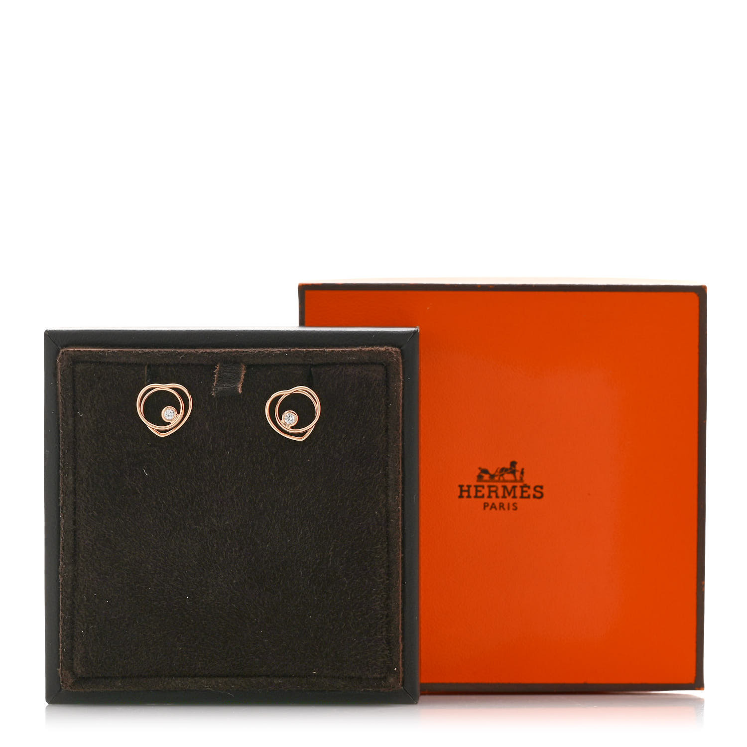 【HERMES】Vertige Coeur earrings, very small model Vertige Cœur earrings, very small model | Hermès Mainland China