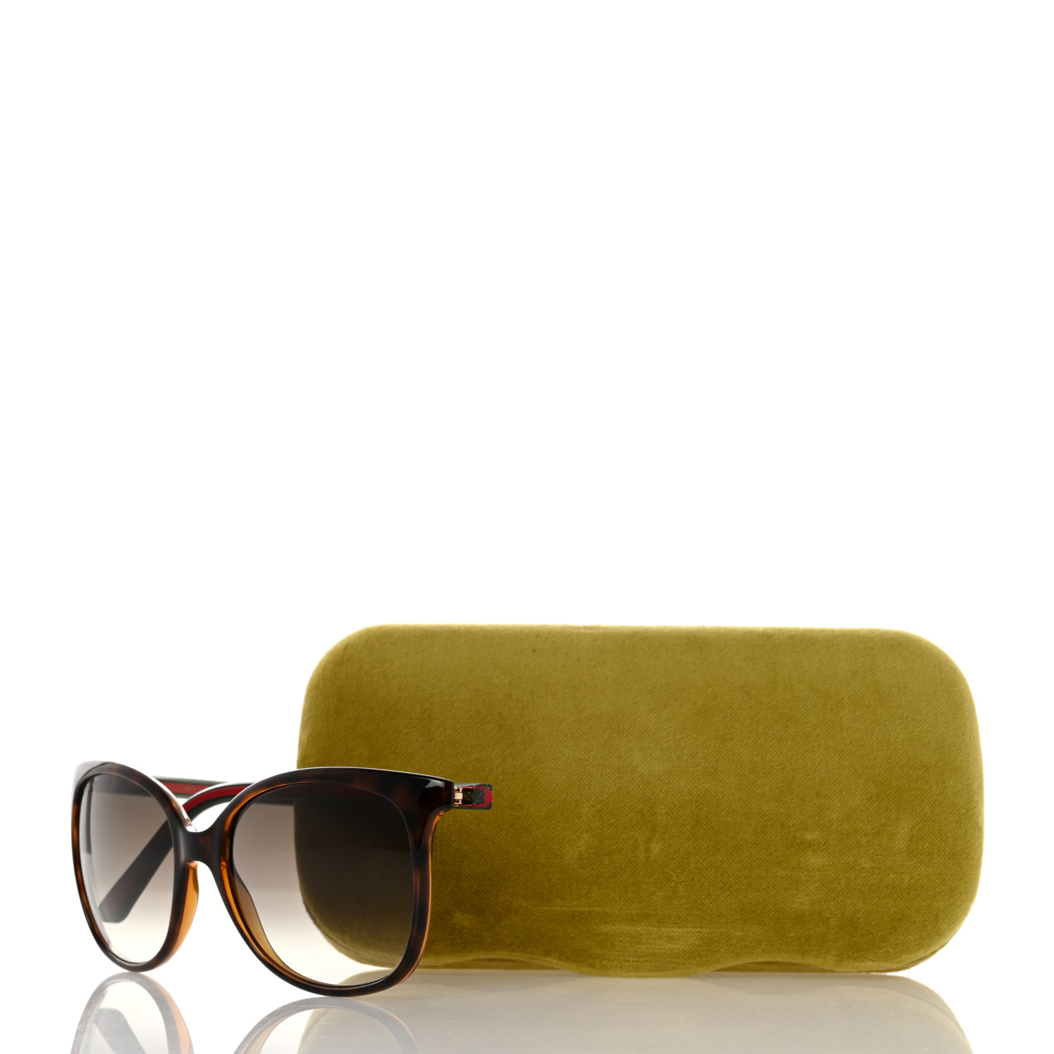GUCCI 56mm Oversized Web Sunglasses GG0508S Tortoise 1242237