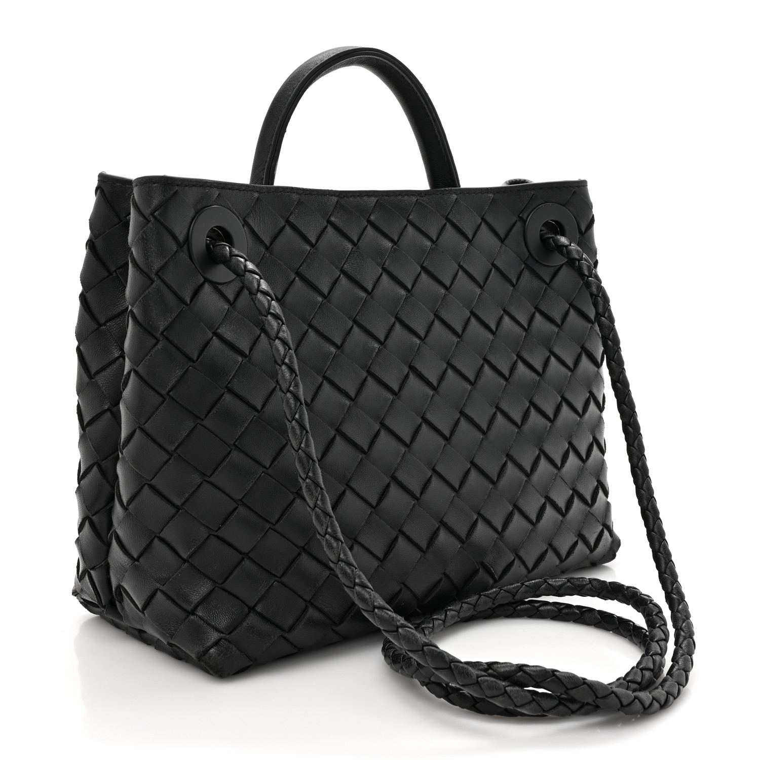 ハンドバッグ Bottega Veneta Andiamo Small Handbag In Intrecciato Nappa BOTTEGA VENETA Nappa Intrecciato Small Andiamo Shoulder Bag