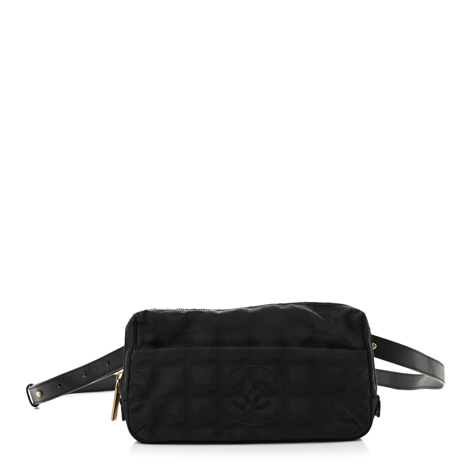 CHANEL バッグ 黒 ナイロン CHANEL シャネル トートバッグ ニュートラベルライントートMM