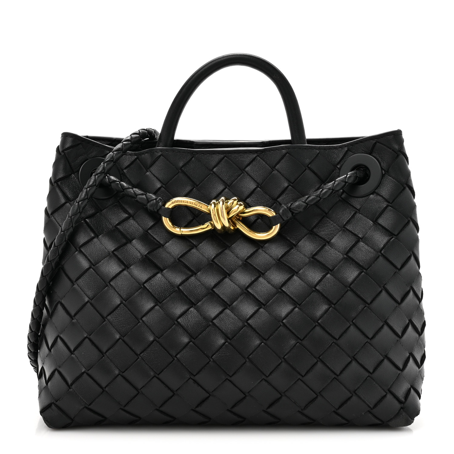 ショルダーバッグ・ポシェット Bottega Veneta Andiamo Crossbody Bag In Intrecciato Nappa BOTTEGA VENETA Nappa Intrecciato Mini Andiamo Crossbody Bag