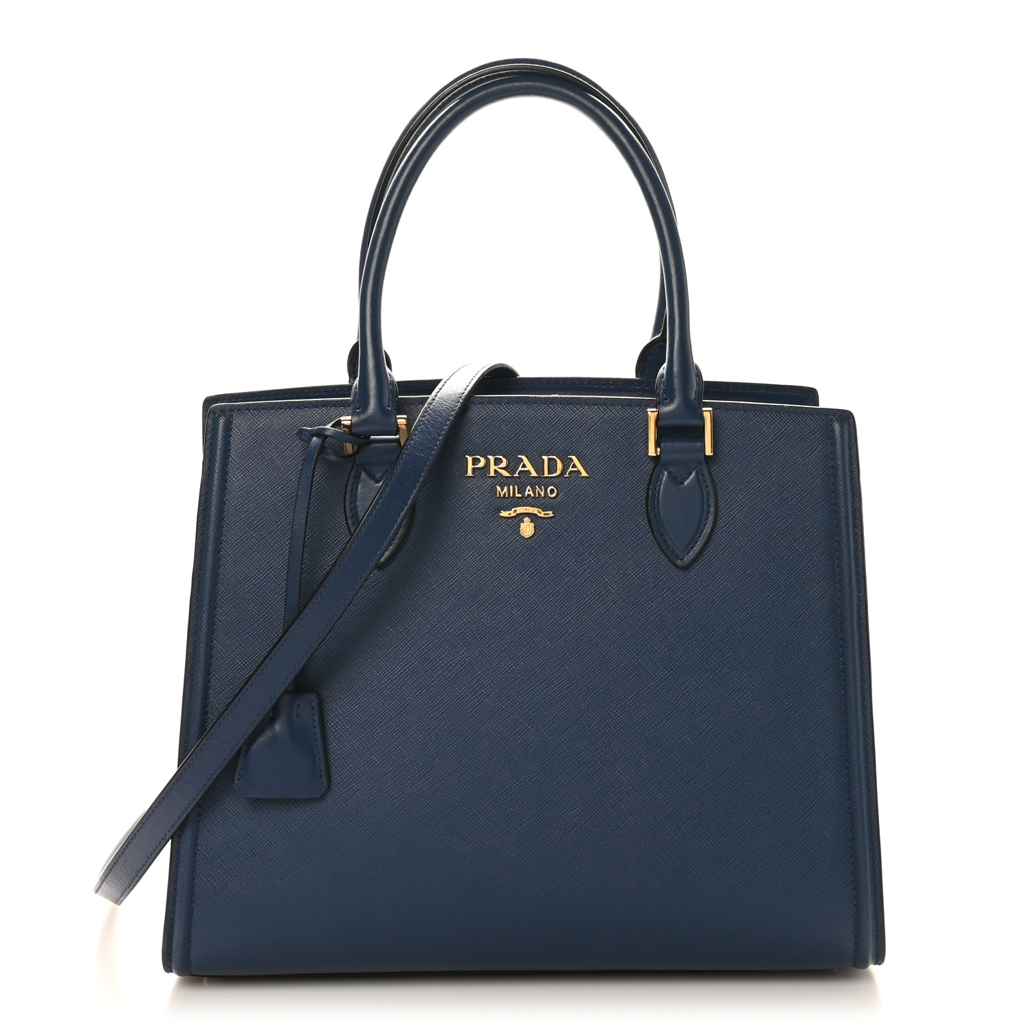 【PRADA】SAFFIANO LEATHER TOTE BAG Prada Large Saffiano-leather Tote Bag | Grey | FARFETCH