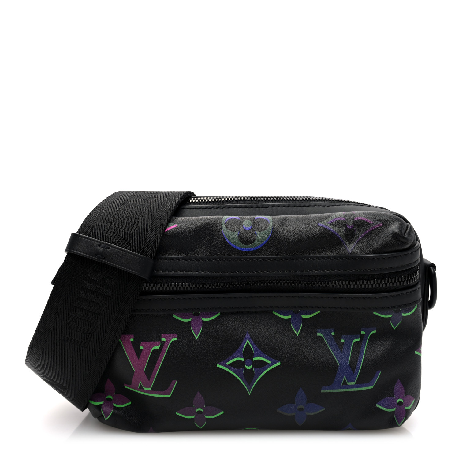 LOUIS VUITTON Calfskin Monogram Spotlight Comet Messenger PM