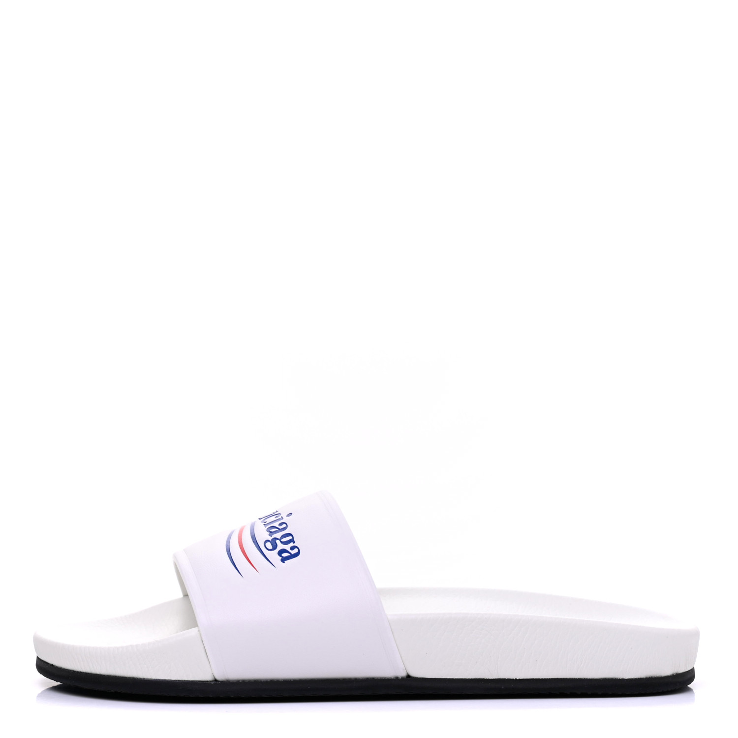 サンダル・ミュール BALENCIAGA POLITICAL CAMPAIGN POOL SLIDES Balenciaga Balenciaga Political Campaign Pool Slides