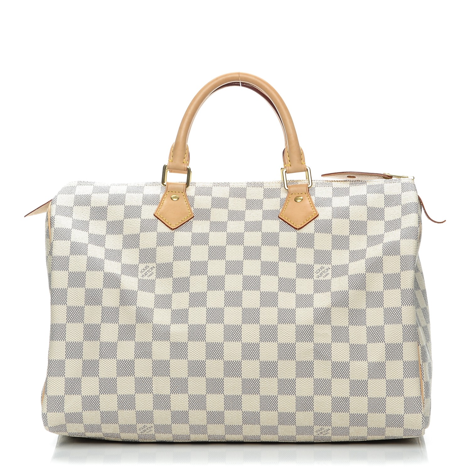 LOUIS VUITTON Damier Azur Speedy 35 200634 | FASHIONPHILE