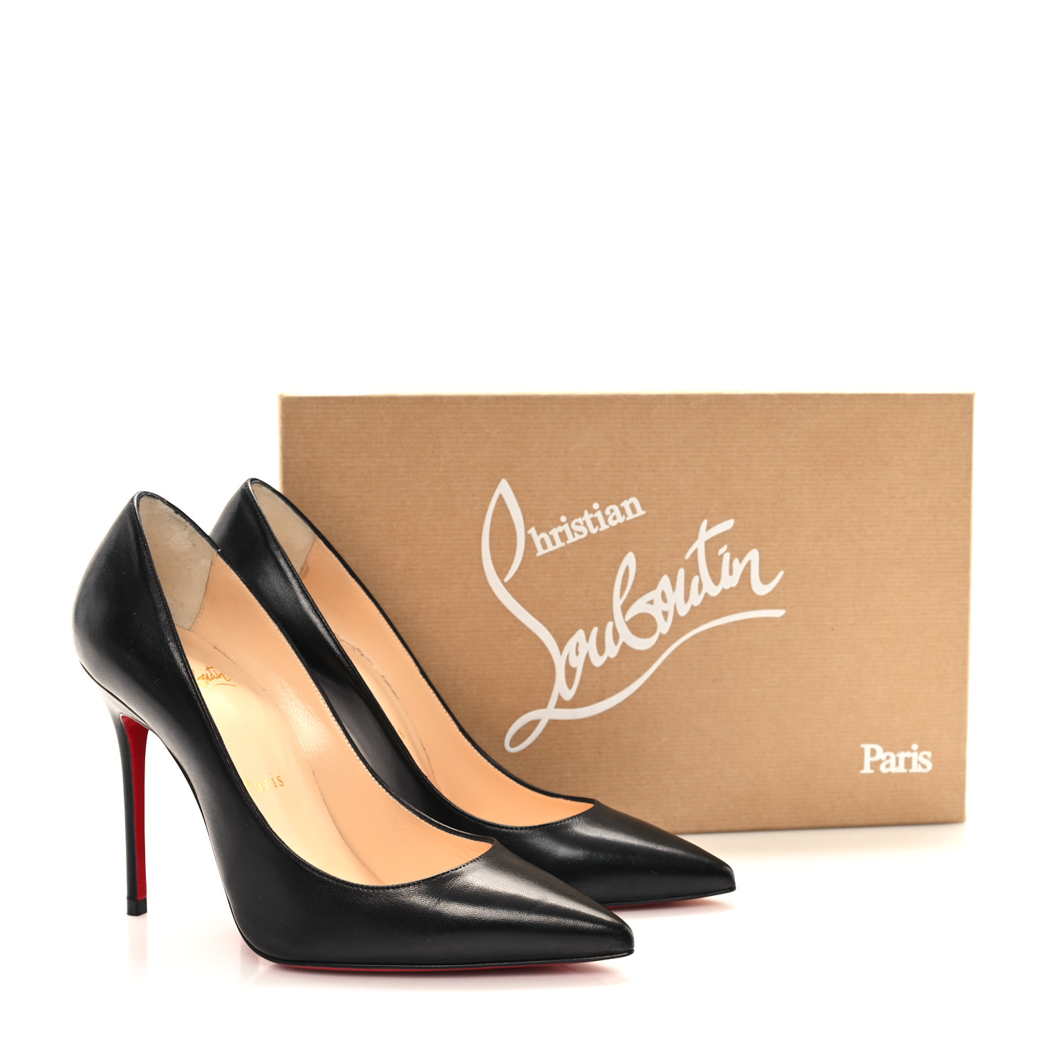 新品✨ルブタンROUCOULOUCOU 100 NAPPA SHINY　37.5 Christian Louboutin ROUCOULOUCOU 100 NAPPA SHINY Heel EU