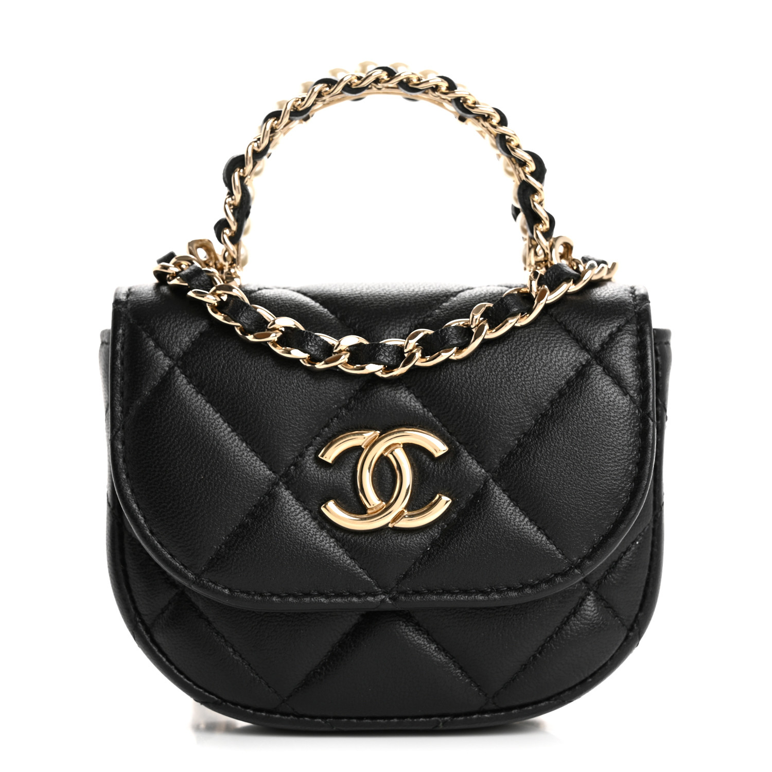ABAM　CHANEL　ダストバッグ　157 CHANEL《希少なデザイン》 シャネル トップハンドル バック