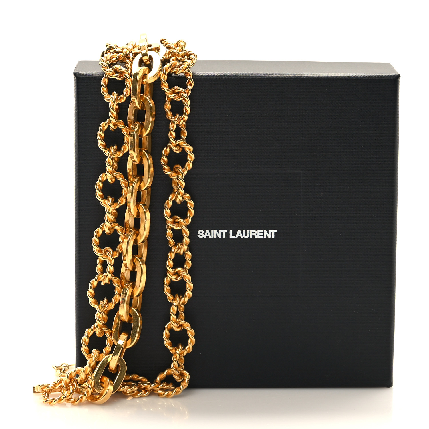 【関税＆送料込み】Saint Laurent Jewels Saint Laurent Cassandre Single Earring in Metal and