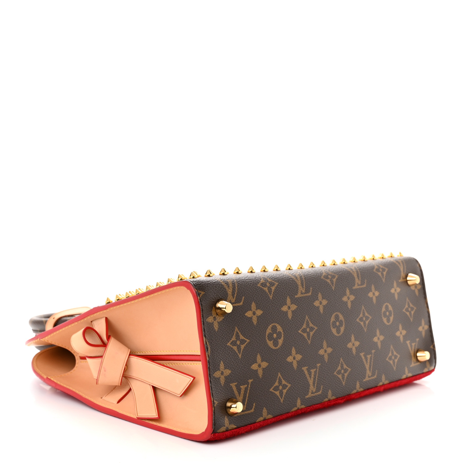 LOUIS VUITTON Monogram Calf Hair Spikes Iconoclasts