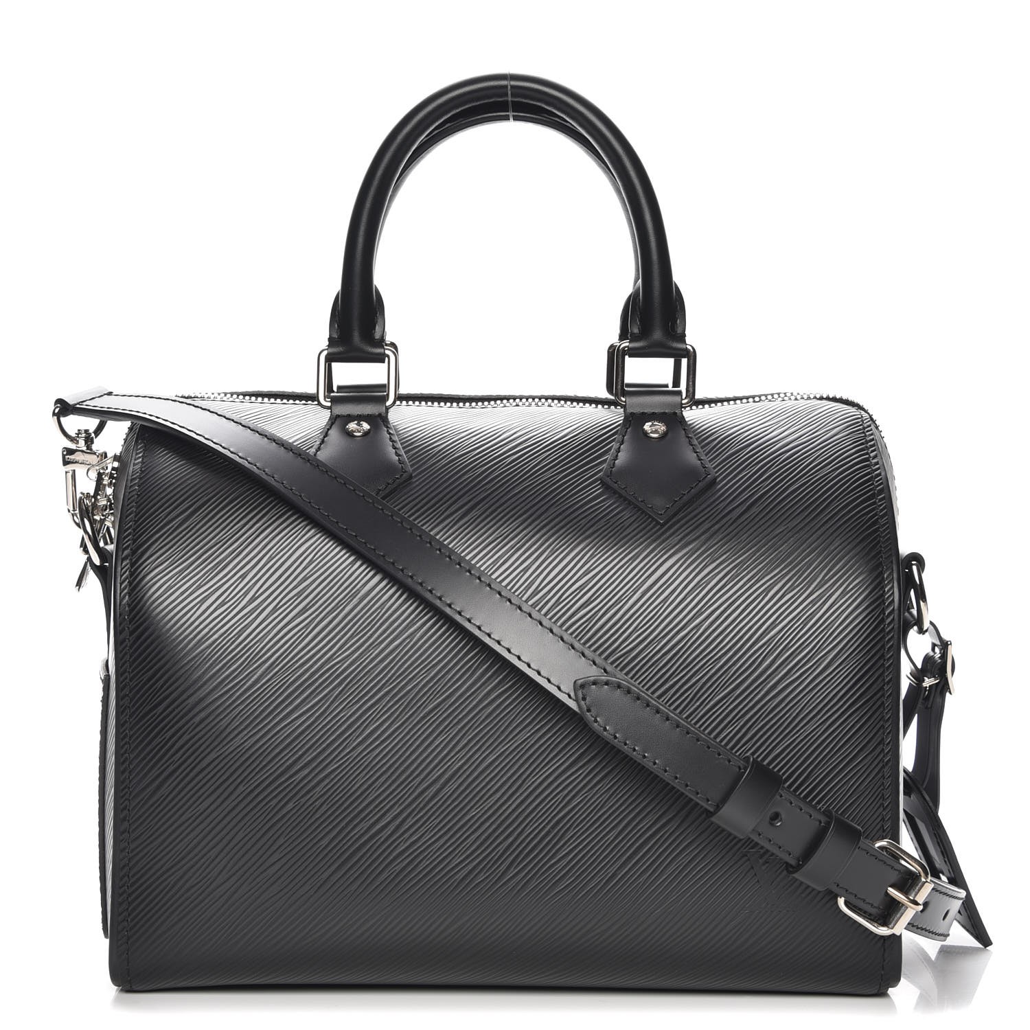 Louis Vuitton ブラック ベルト　エピ LOUIS VUITTON Epi Padlock On Strap Black 1110964 | FASHIONPHILE