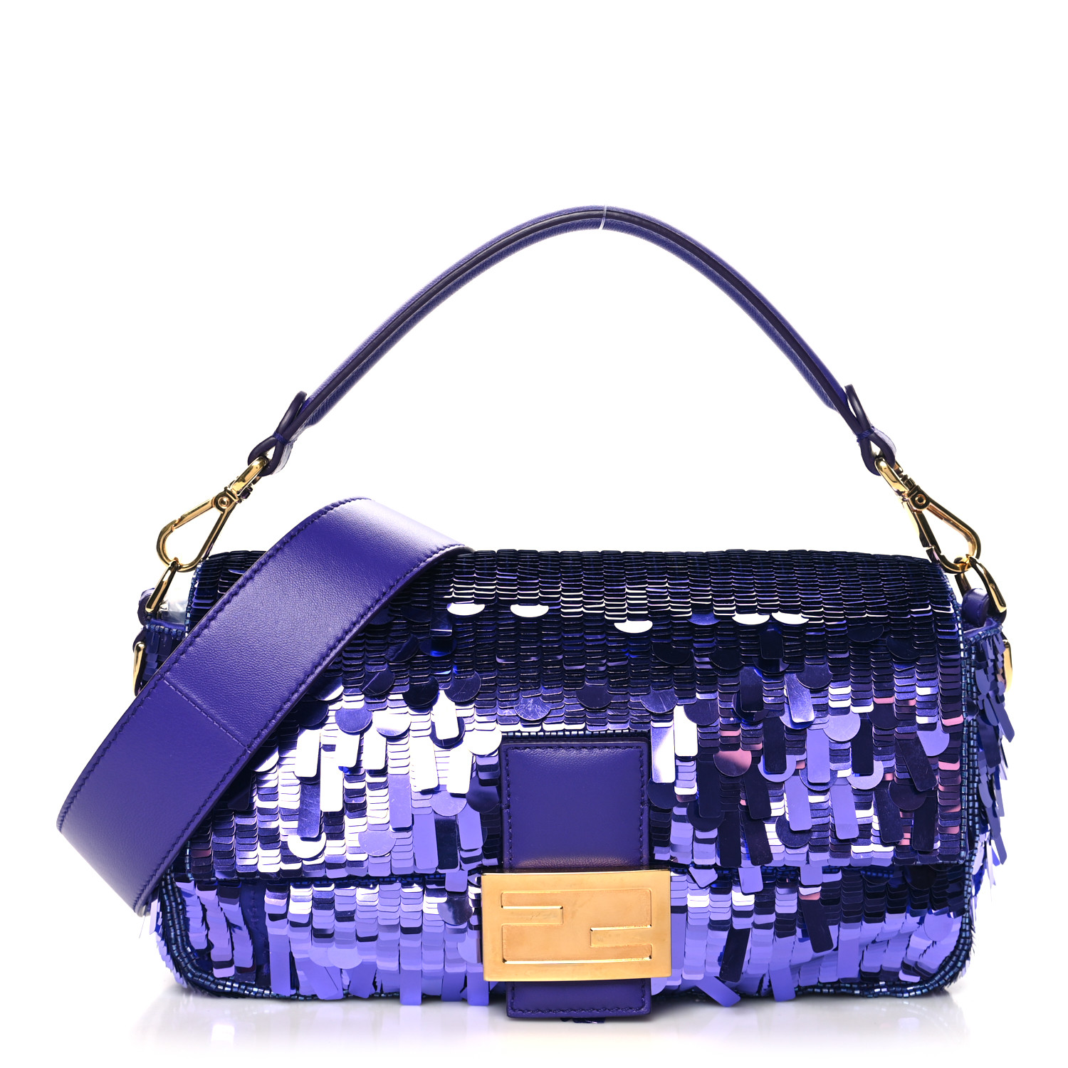 FENDI Sequin Paillettes Shiny Nappa Sex and the City