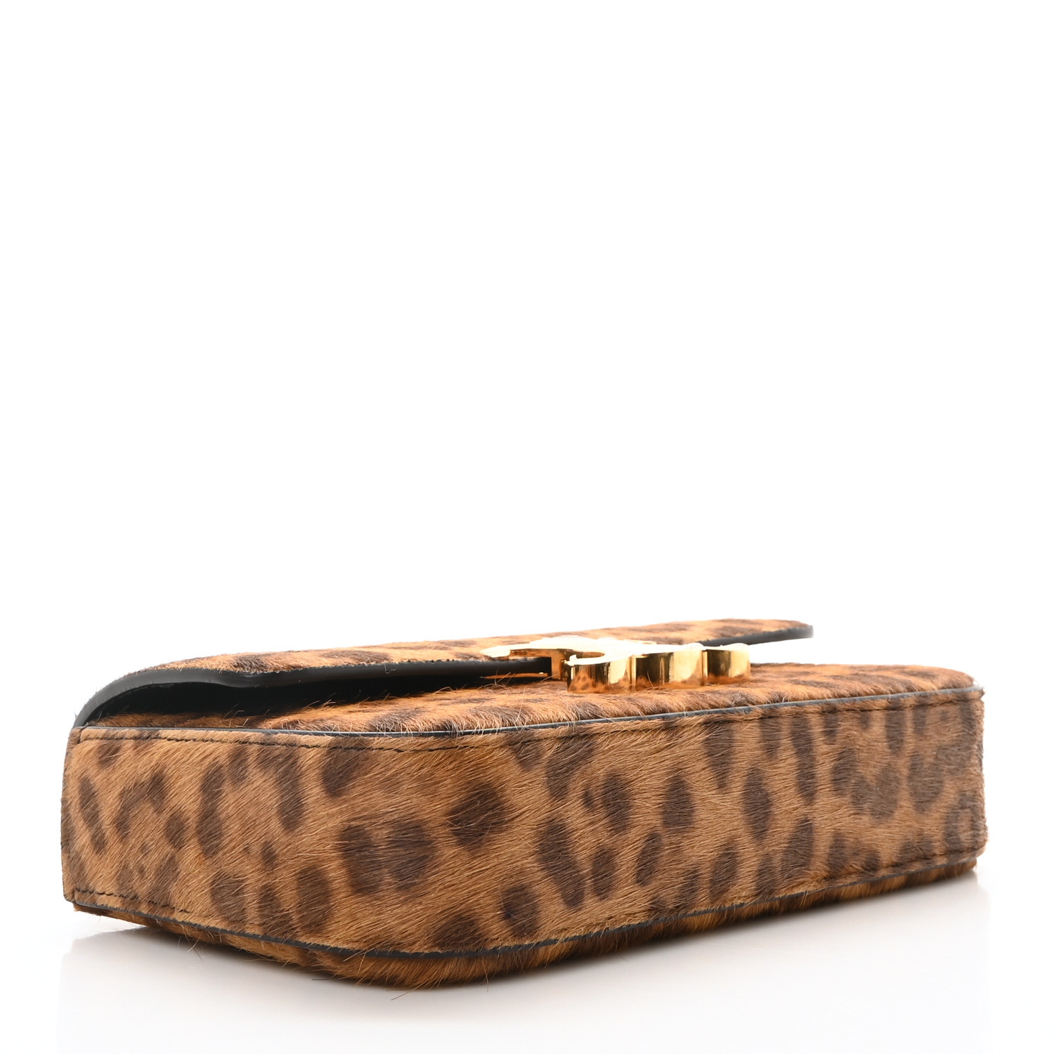 視線を集めて◇LEOPARD PRINT マルチポシェット◇CELINE マルチポシェット / レオパードプリント入りポニーカーフスキン