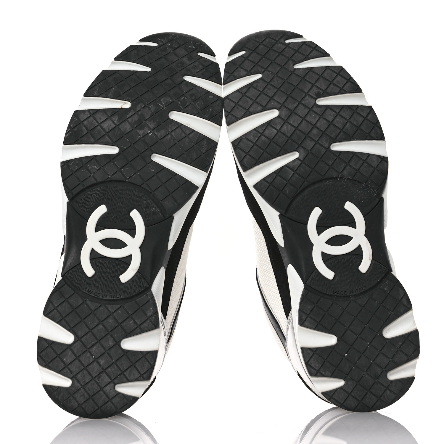 CHANEL シャネル CHANEL Mesh Suede Calfskin Grained Calfskin Womens CC