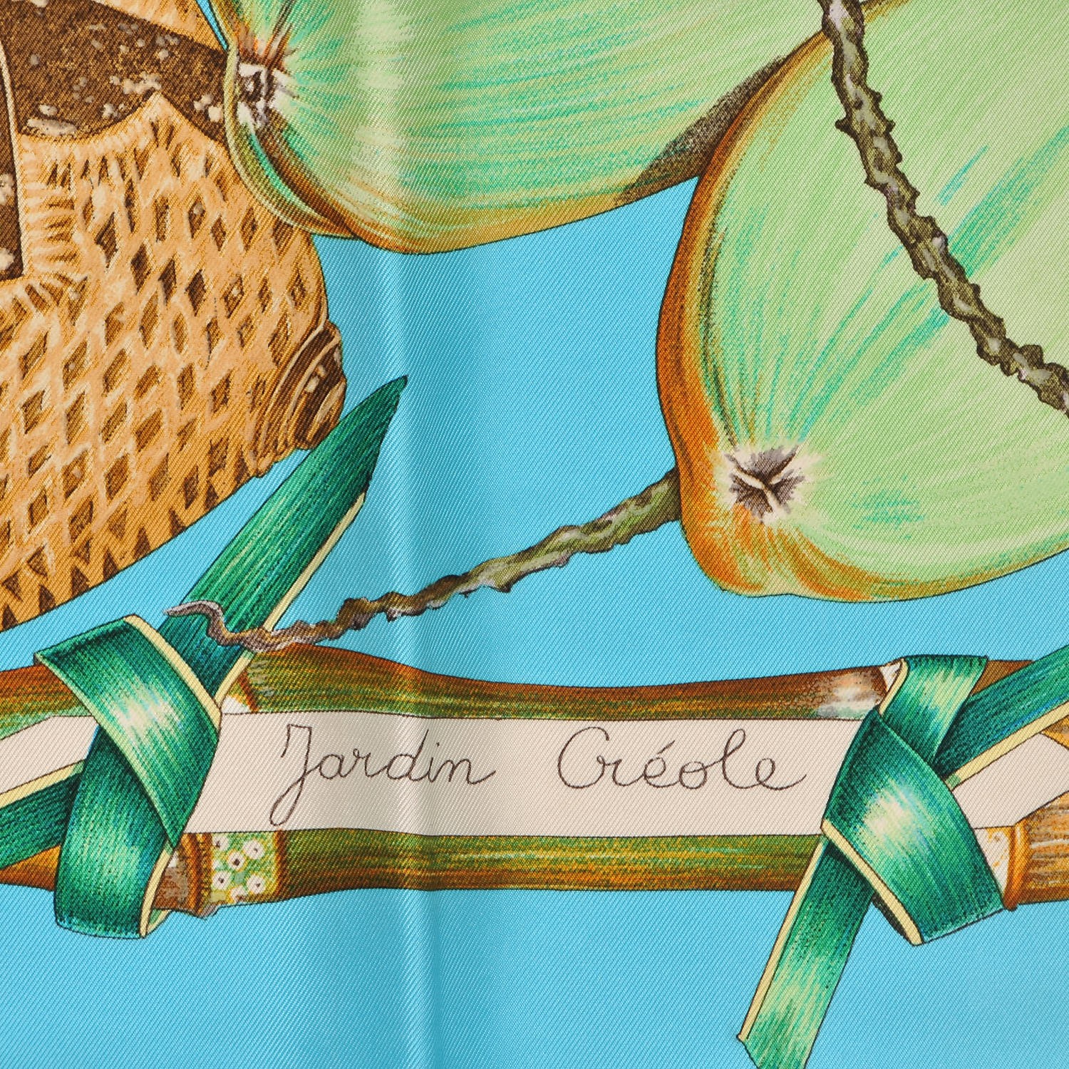 HERMÈS Jardin Créole スカーフ 楽天市場】エルメス カレ90 JARDIN CREOLE クレオルの楽園