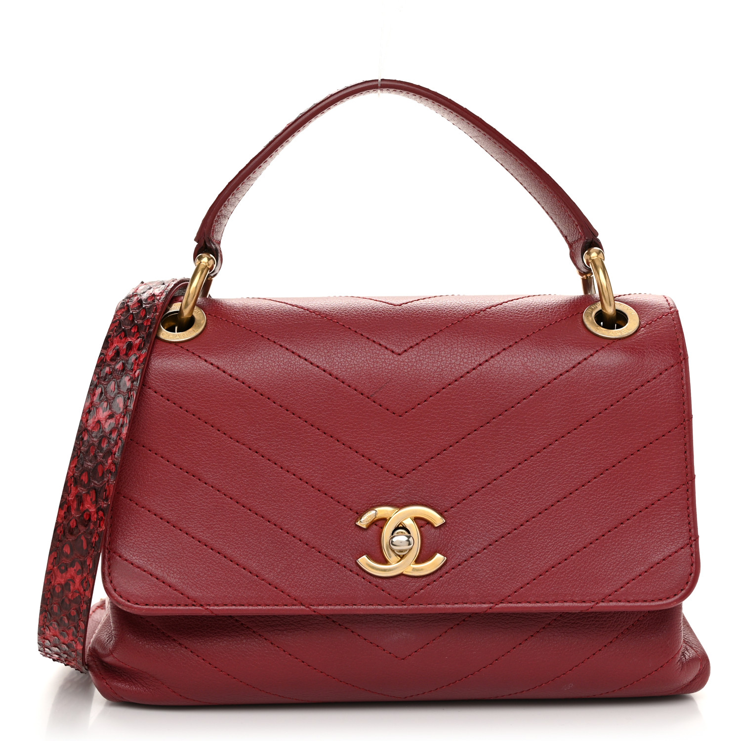 Red Vintage CHANEL 赤 リブ編み タンクトップ Red Vintage CHANEL 赤 リブ編み タンクトップ