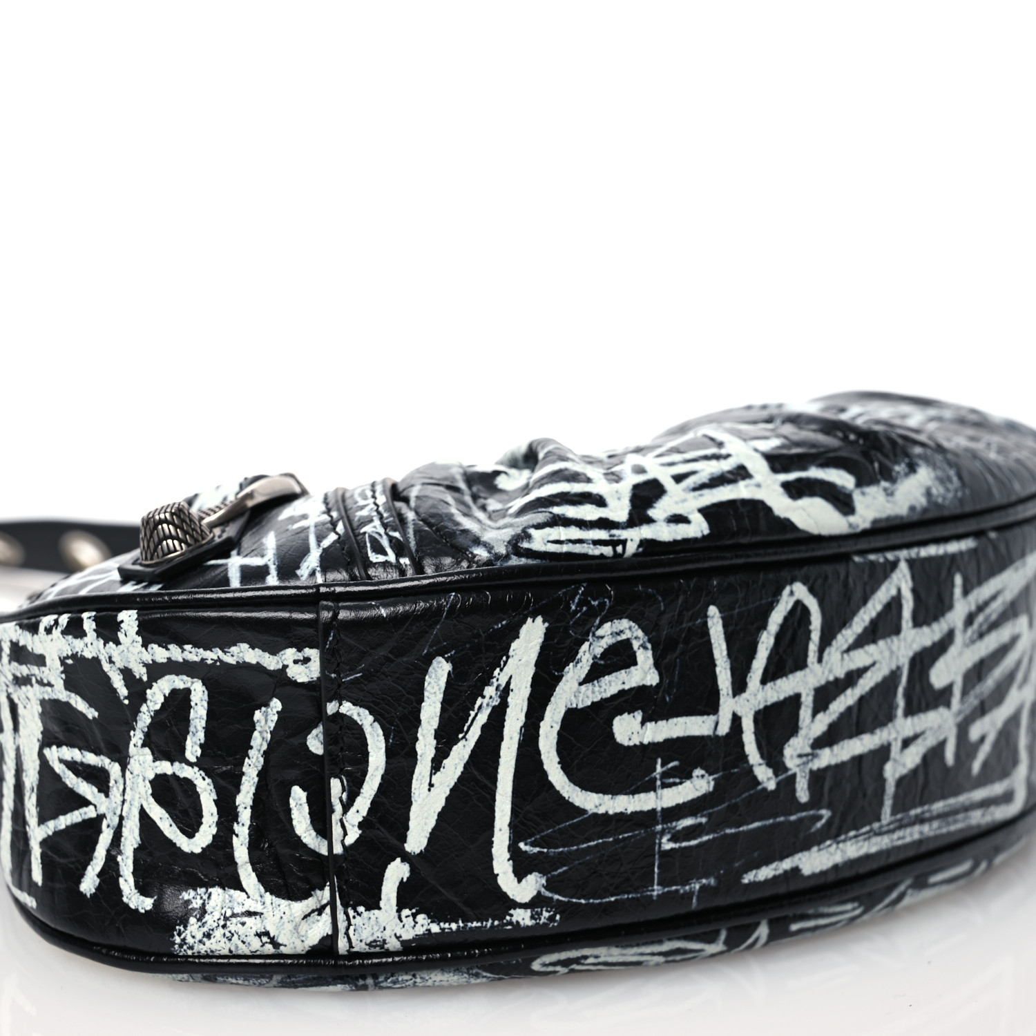 【バレンシアガ】セール！LE CAGOLE グラフィティ ARENA BALENCIAGA Agneau Arena Graffiti Le Cagole Shoulder Bag XS