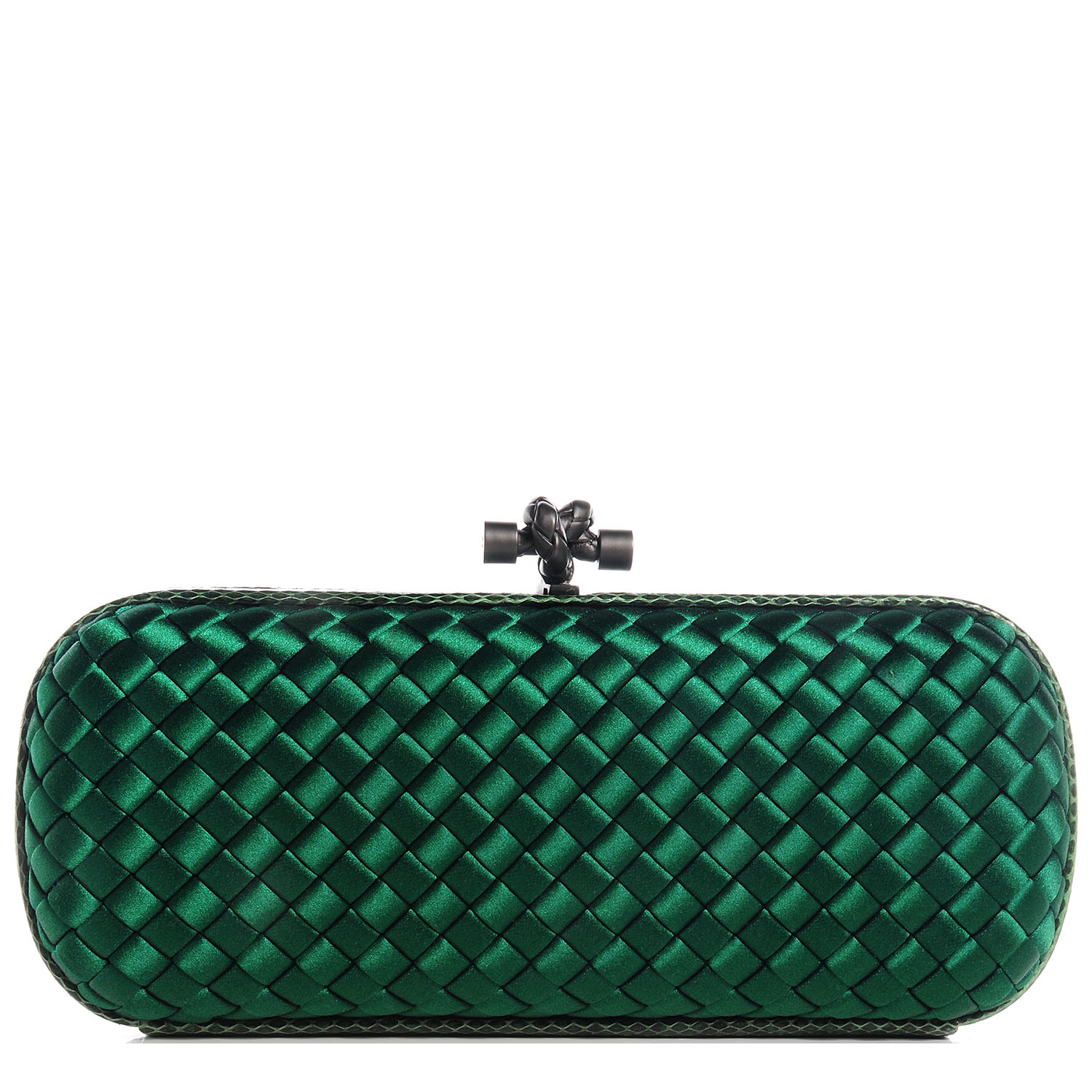 BOTTEGA VENETA Satin Intreccio Impero Ayers Stretch Knot