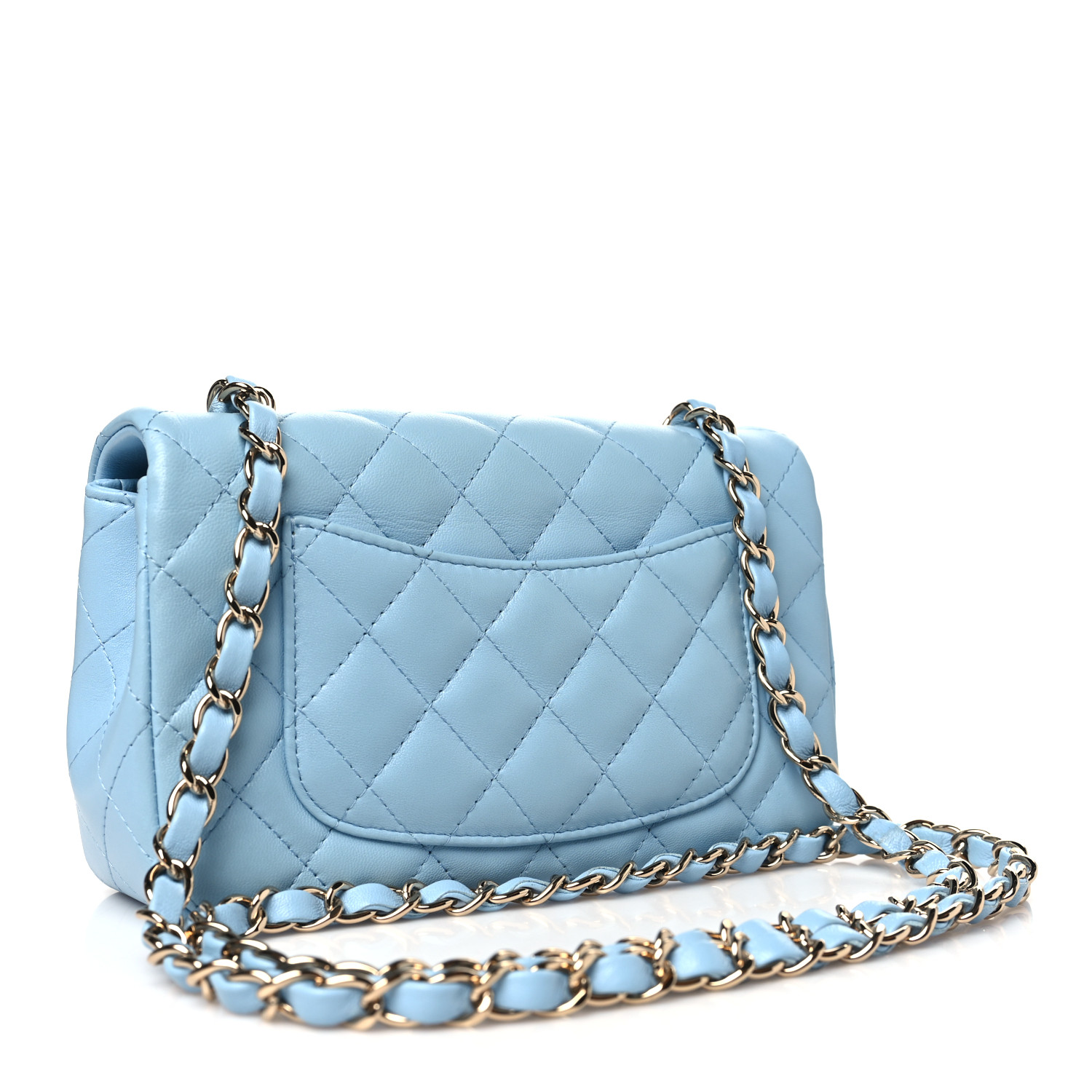 ★ JEDREFEB5★ Slant Mini Chain Bag Light Blue j23bcr002lb Slant mini chain bag_ light blue - JEDREFEB5