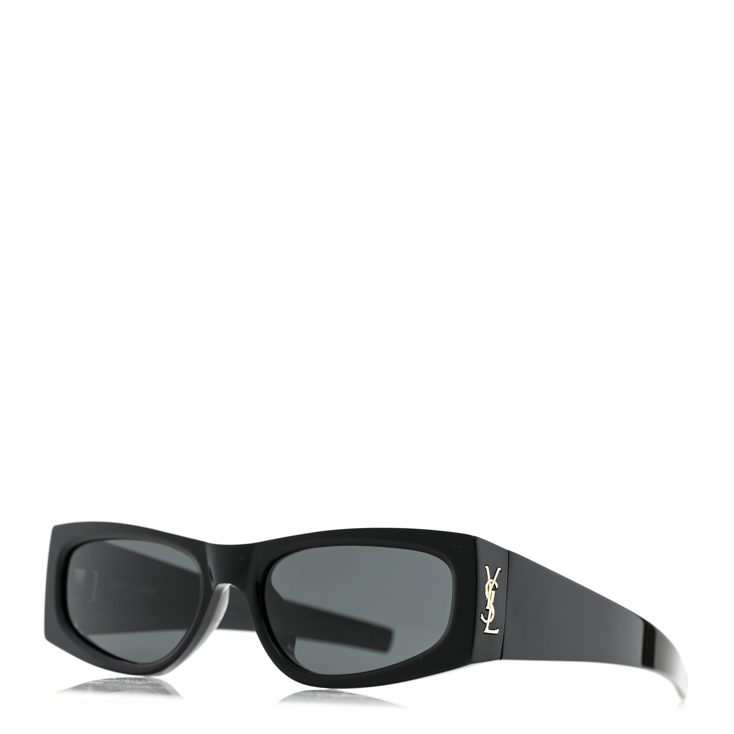 【関税&送料込】Saint Laurent Black Acetate Sl M140 Sunglass Saint Laurent SL M140 Sunglasses 001 Solid Black - eye-oo.com