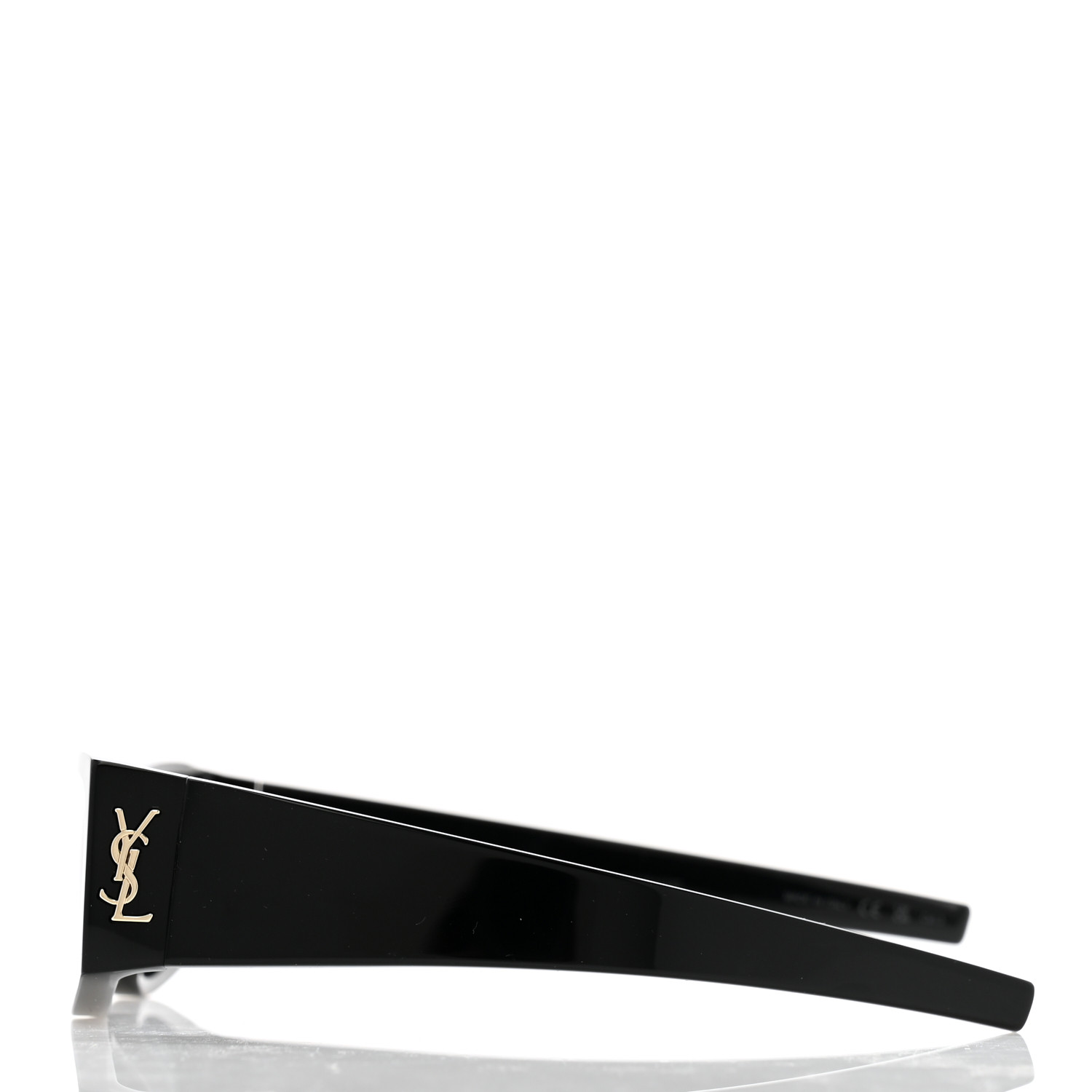 YSL SL M140/F ブラック サングラス Saint Laurent SL M140/F 001 Sunglasses - US
