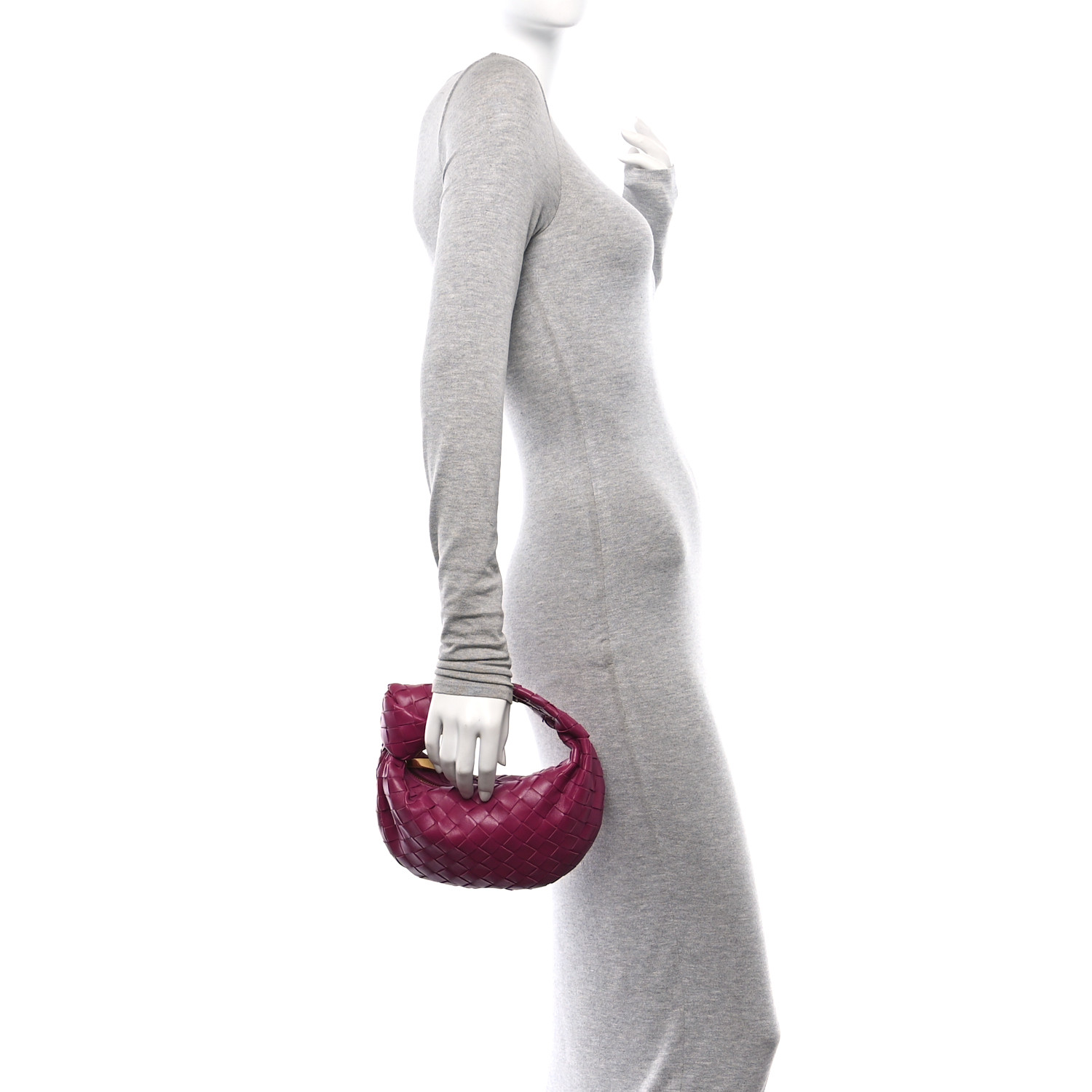 BOTTEGA VENETA Nappa Intrecciato Mini Jodie Cinnabar 1630730