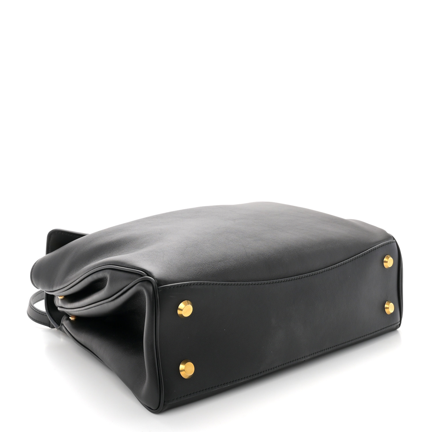 バッグ・カバンその他 BALENCIAGA SMOOTH BLACK CALFSKIN MEDIUM RODEO BAG Women's Rodeo Handbag Medium Grained Calfskin in Black