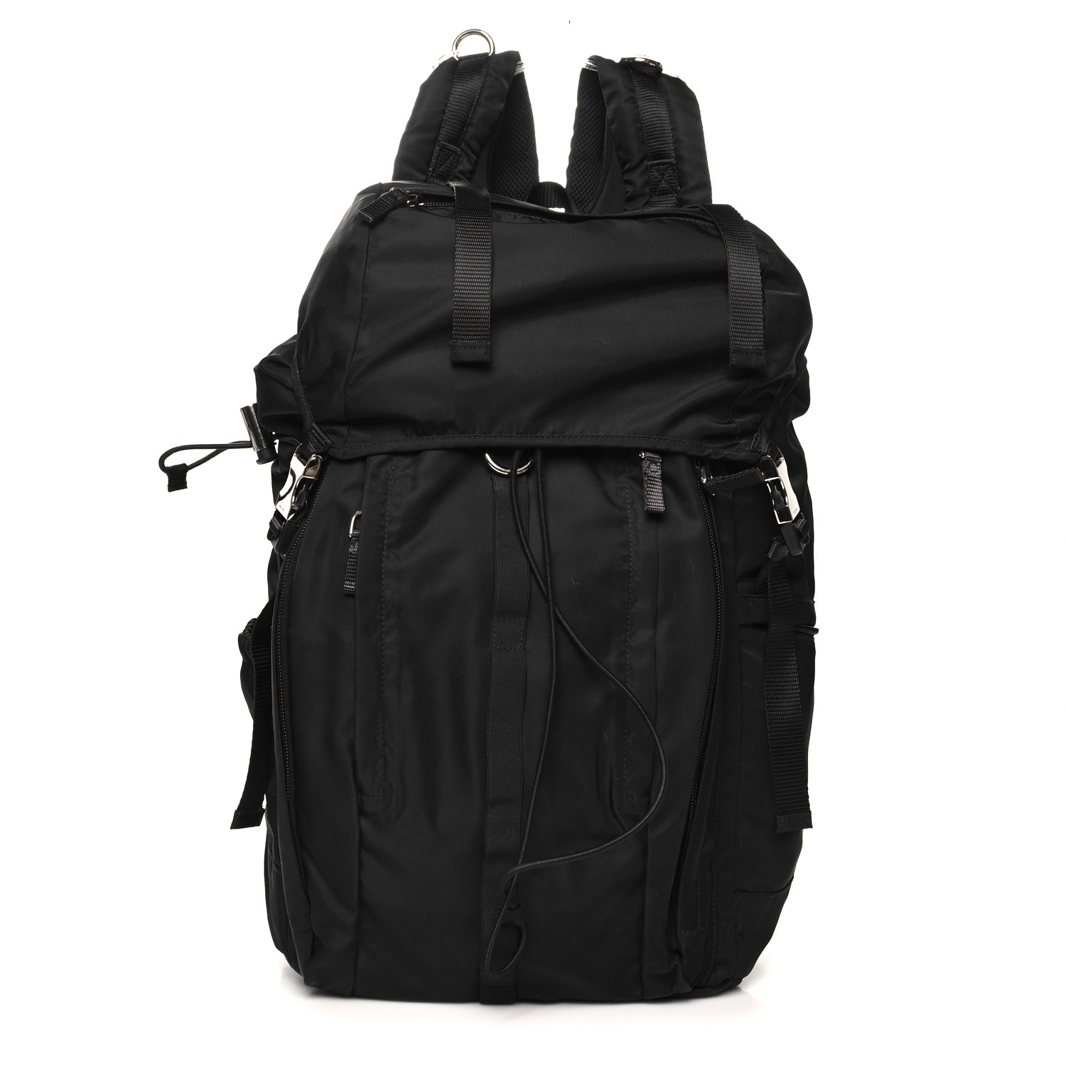 PRADA リュック 黒 B4821 ナイロン TESSUTO CATENA PRADA リュック 黒 B4821 ナイロン TESSUTO CATENA