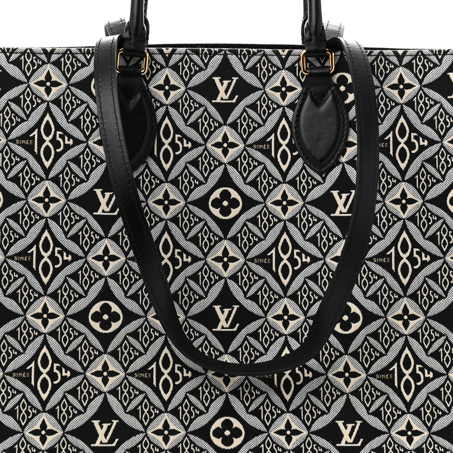 Louis Vuitton  1854 オンザゴー GM LOUIS VUITTON Onthego GM 1854 BLACK JACQUARD GIANT MONOGRAM