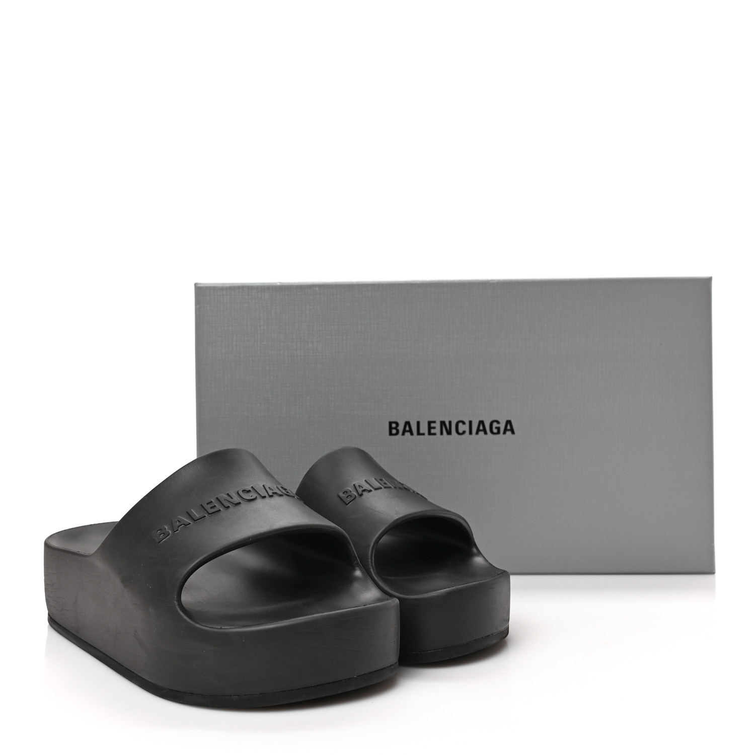 【BALENCIAGA】 CHUNKY SLIDE SANDAL サンダル 送料込 Balenciaga Chunky Platform Slide Sandals Women's 41/11US