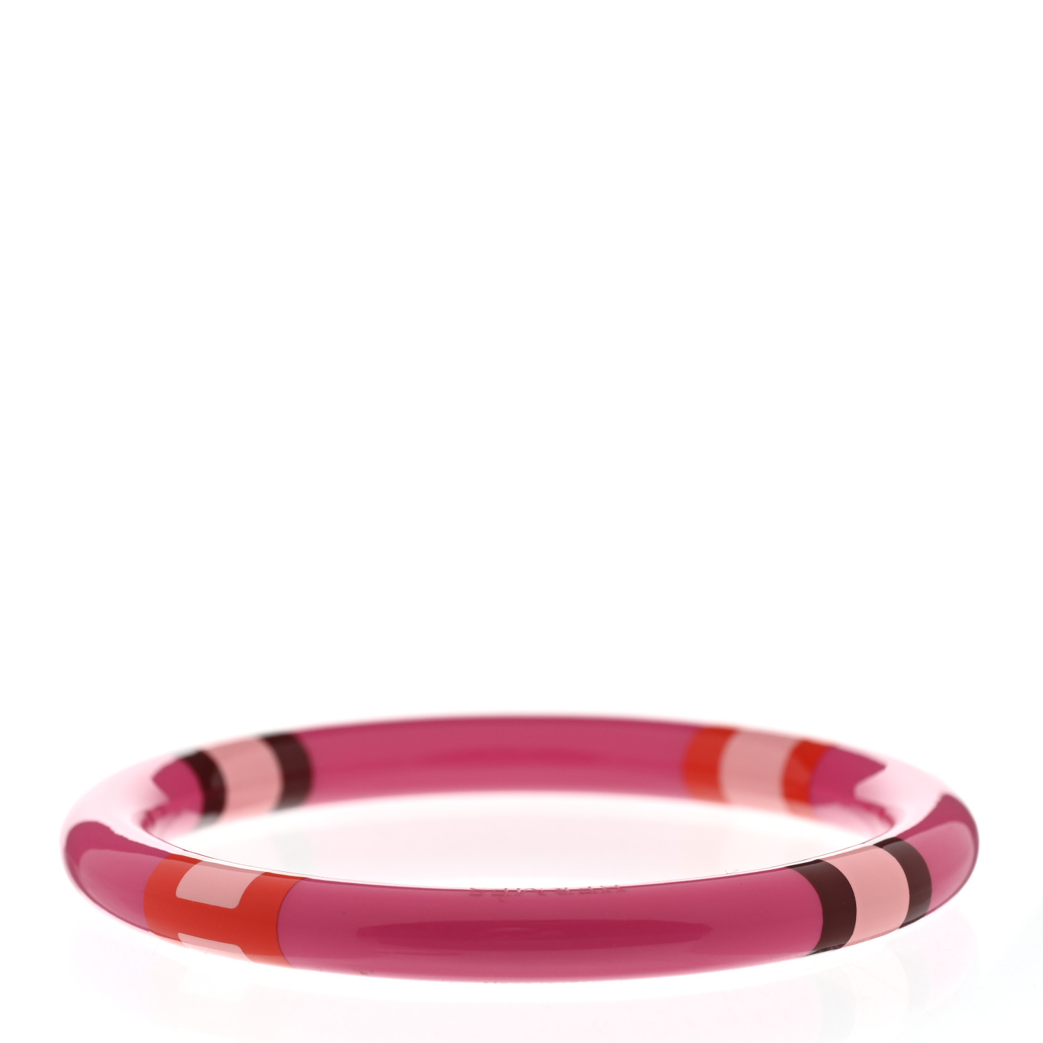 HERMES Lacquered Wood H Equipe PM Bangle Bracelet T2 Amazon