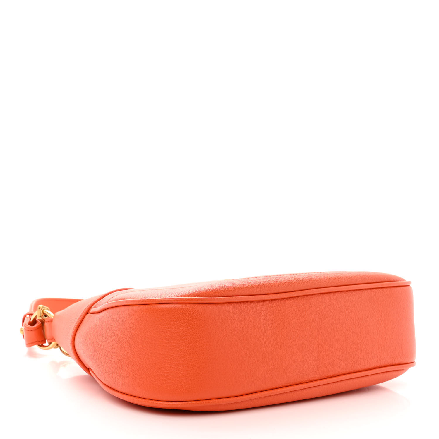 【GUCCI 】GG Aphrodite Soft Goat Shoulder Bag DEEP ORANGE GUCCI Goatskin Medium Aphrodite Shoulder Bag Deep Orange