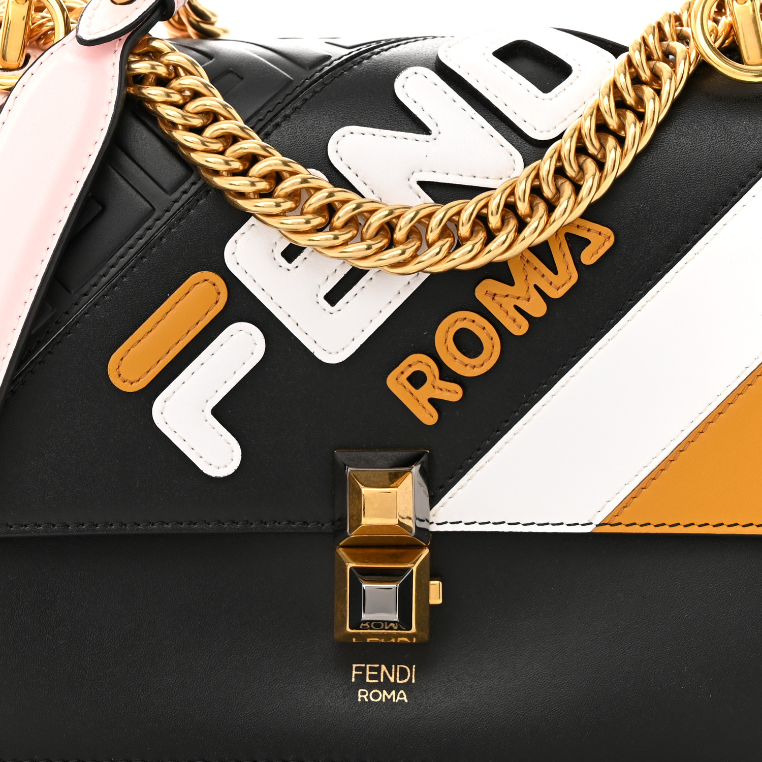 FENDI ゴールド バングル FENDI ROMA Fendi Fendi Roma FE40101I XS (50 - 23) with Grey lenses and