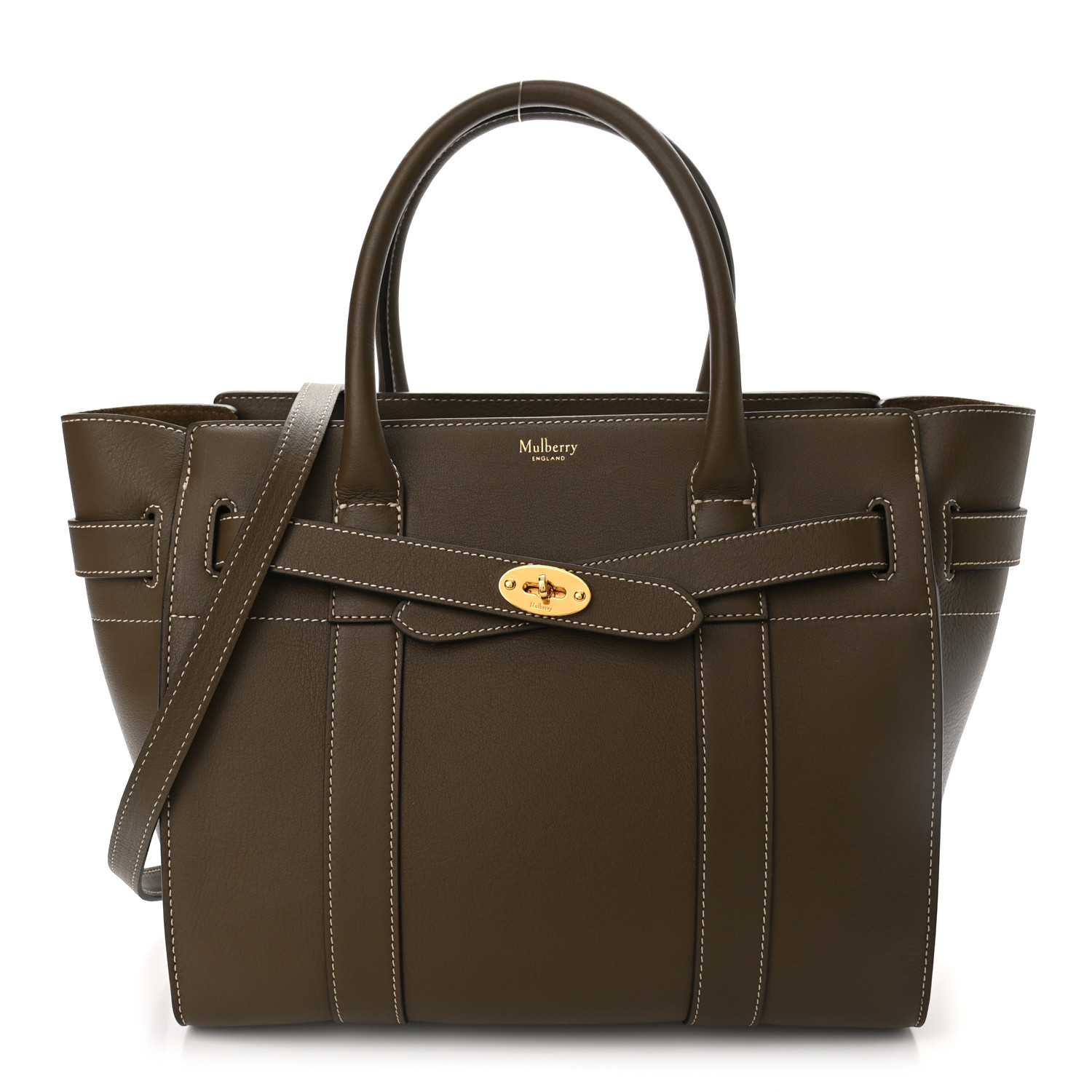 MULBERRY ミニバッグ Mulberry | Mini Zipped Bayswater | Black Small Classic Grain
