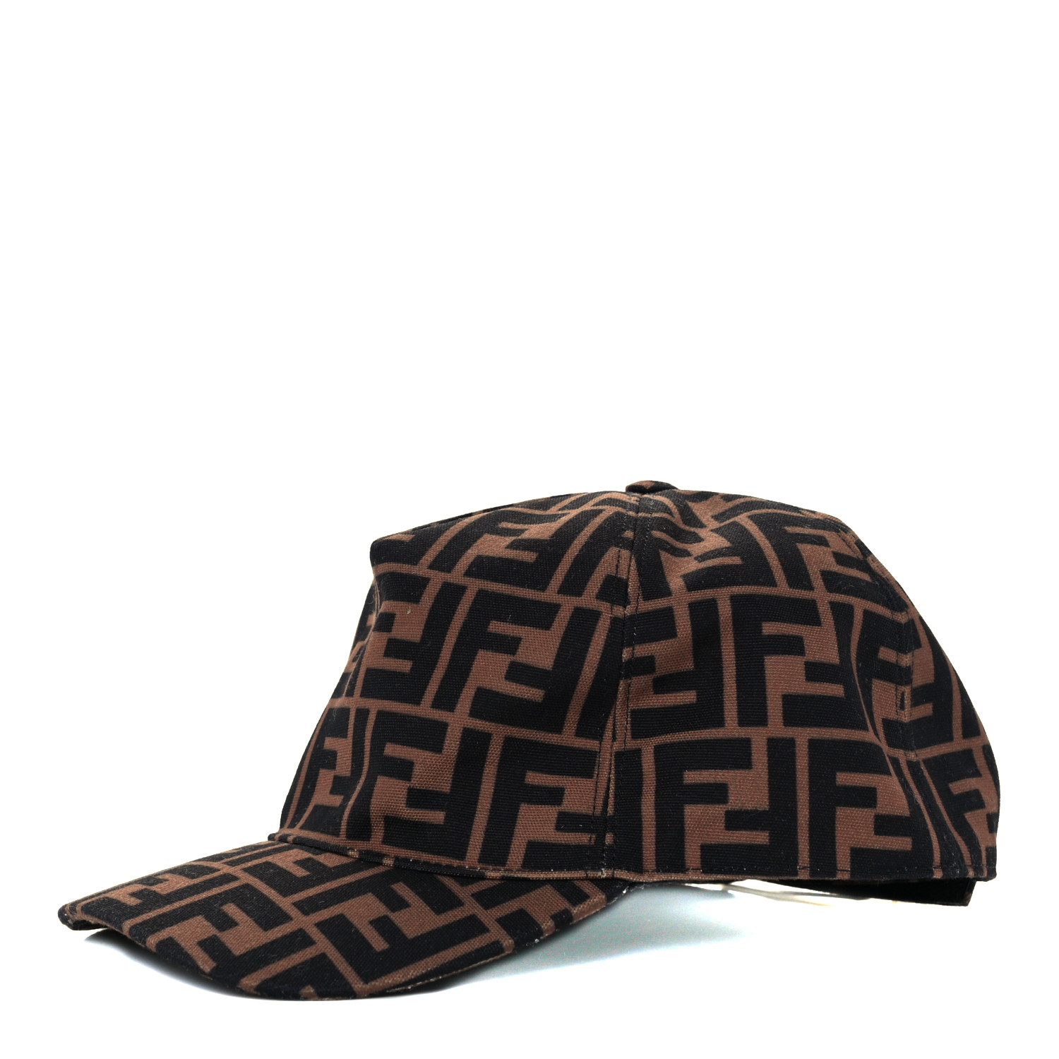 帽子・その他 FENDI FF canvas hat Fendi Brown FF Zucca Canvas Bucket Hat M | eBay