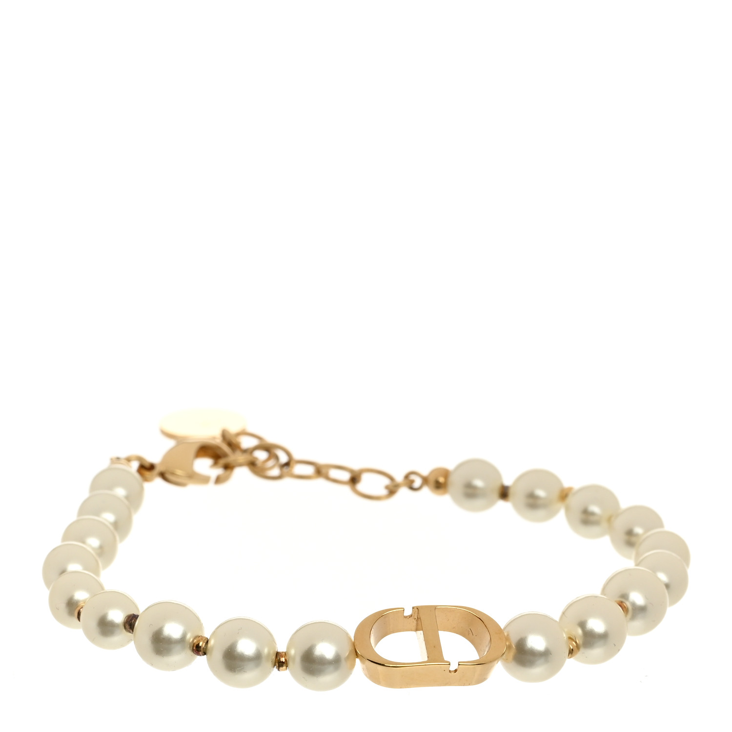 【Dior】30 Montaigne bracelet 30 Montaigne Bracelet Gold-Finish Metal | DIOR