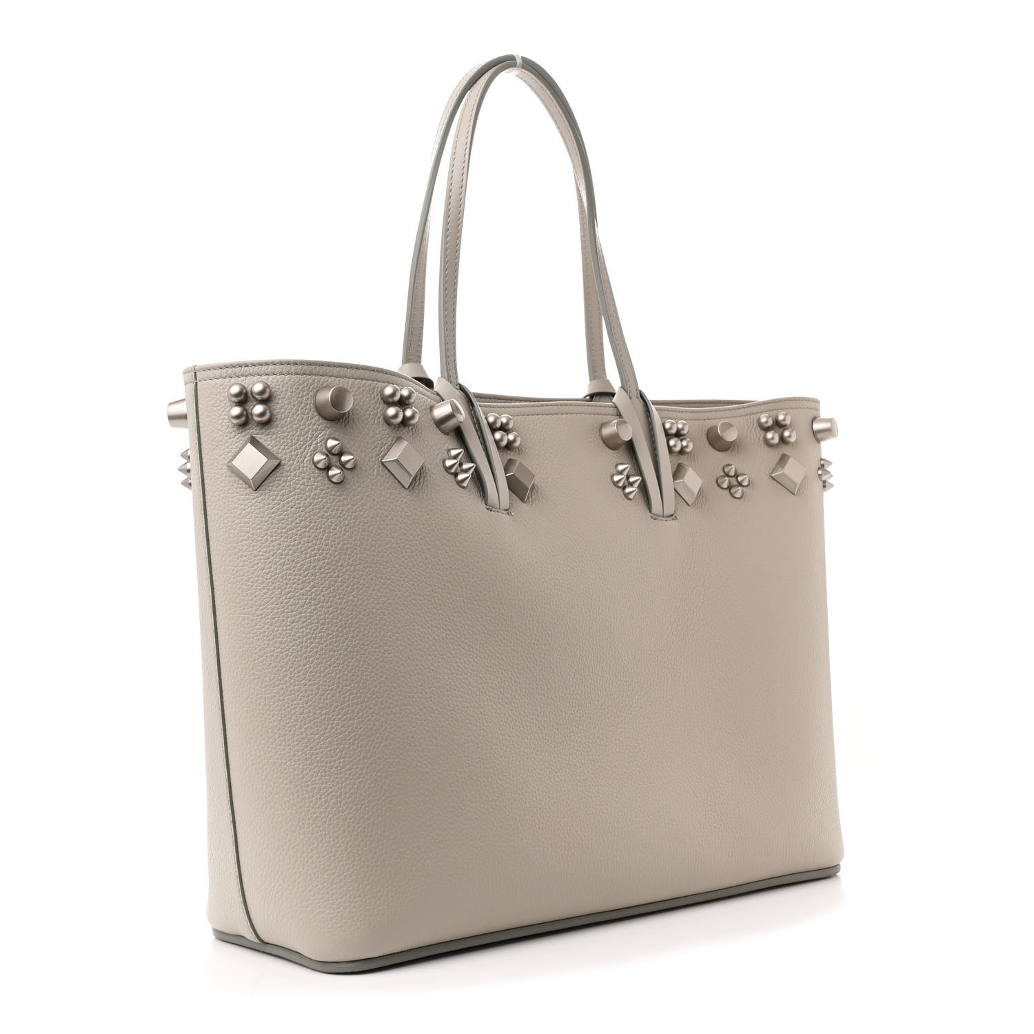 【関税込み】CABATA SOFT LARGE CALF EMPIRE Cabata large - Tote bag - Calf leather and spikes - Black