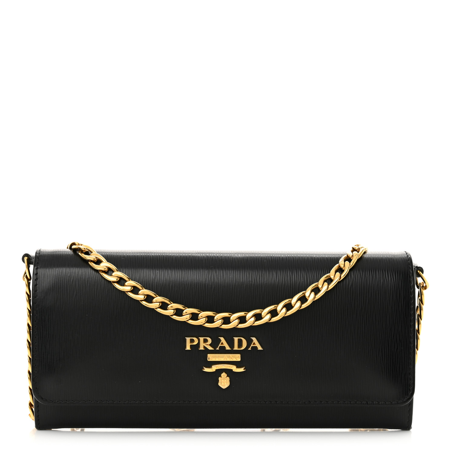 海外希少【PRADA】直営 ロングウォレット Vitello Move PRADA☆IML506☆VITELLO MOVE 三角ロゴ ラウンドファスナー