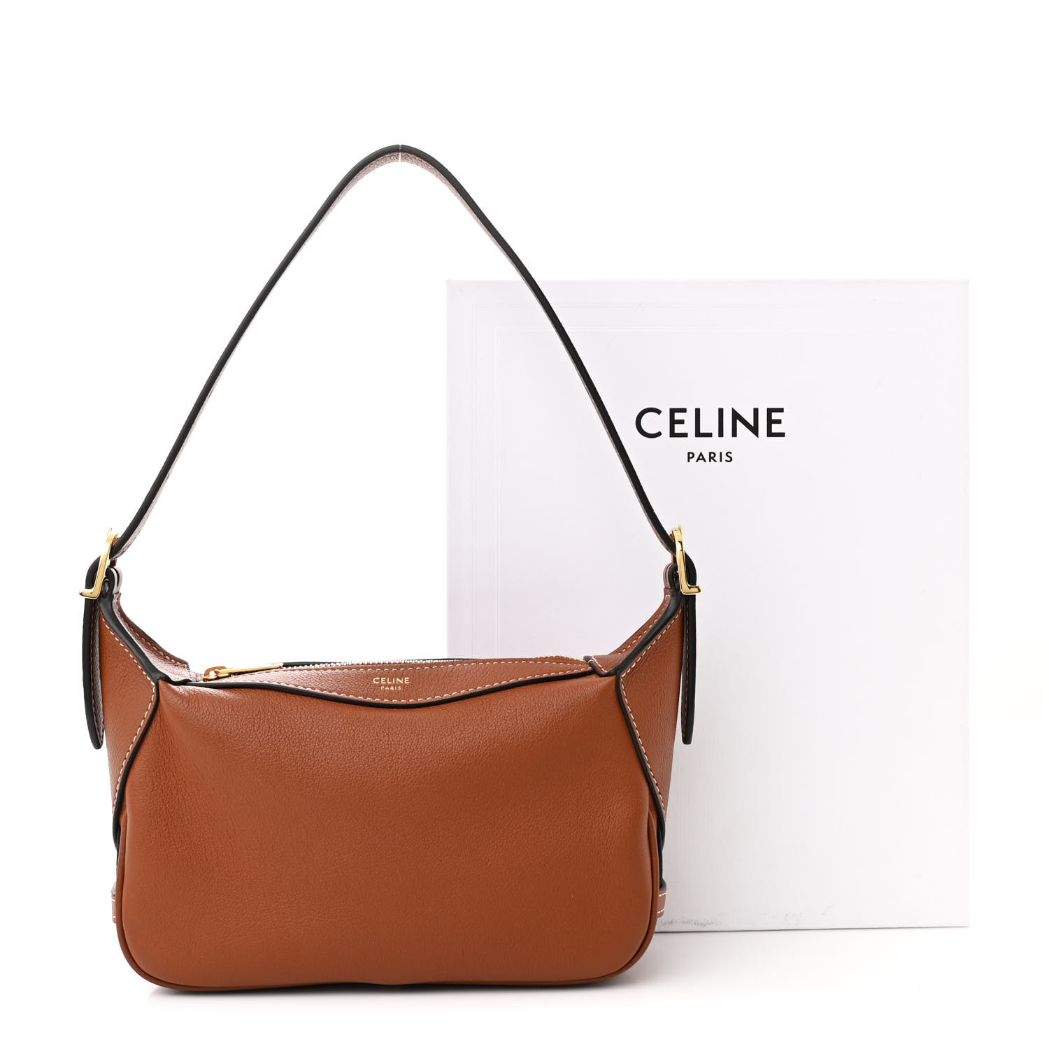 【日本入手困難】MEDIUM ROMY IN SUPPLE GRAINED CALFSKIN Celine Tan Calfskin Romy Supple Medium Shoulder Bag