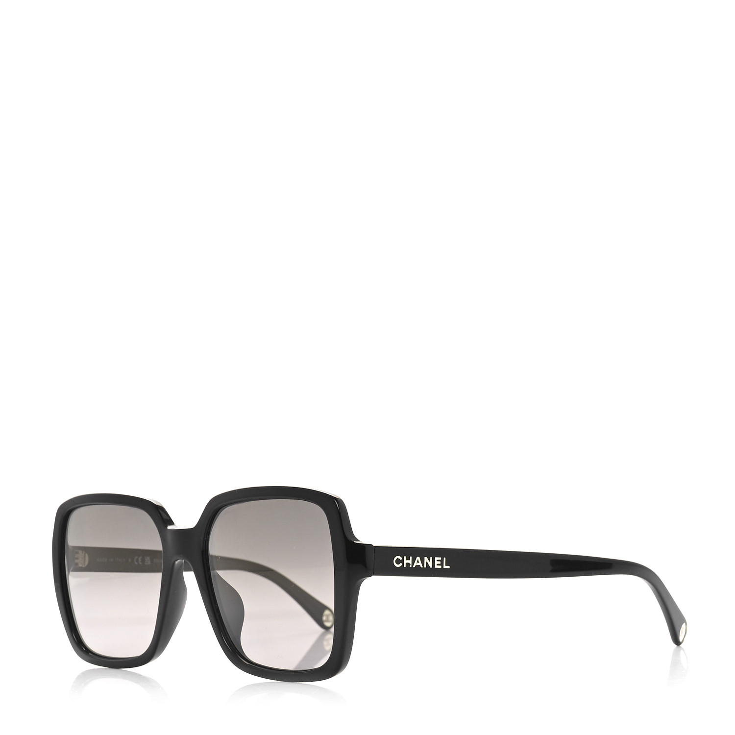 CHANEL サングラス 5505-A ブラック CHANEL Acetate Square Sunglasses 5505-A Black 1666574
