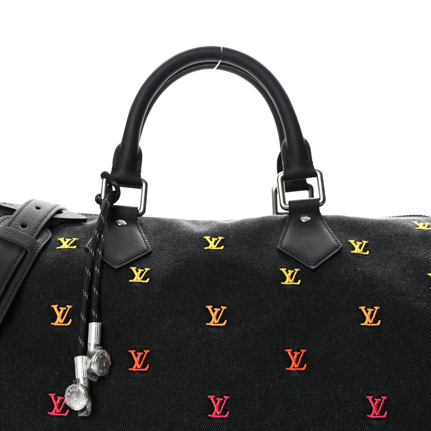 Louis Vuitton ロゴ入り ブラックベルト 100/40 Louis Vuitton LV Initials 40 MM Black Grey Eclipse Monogram