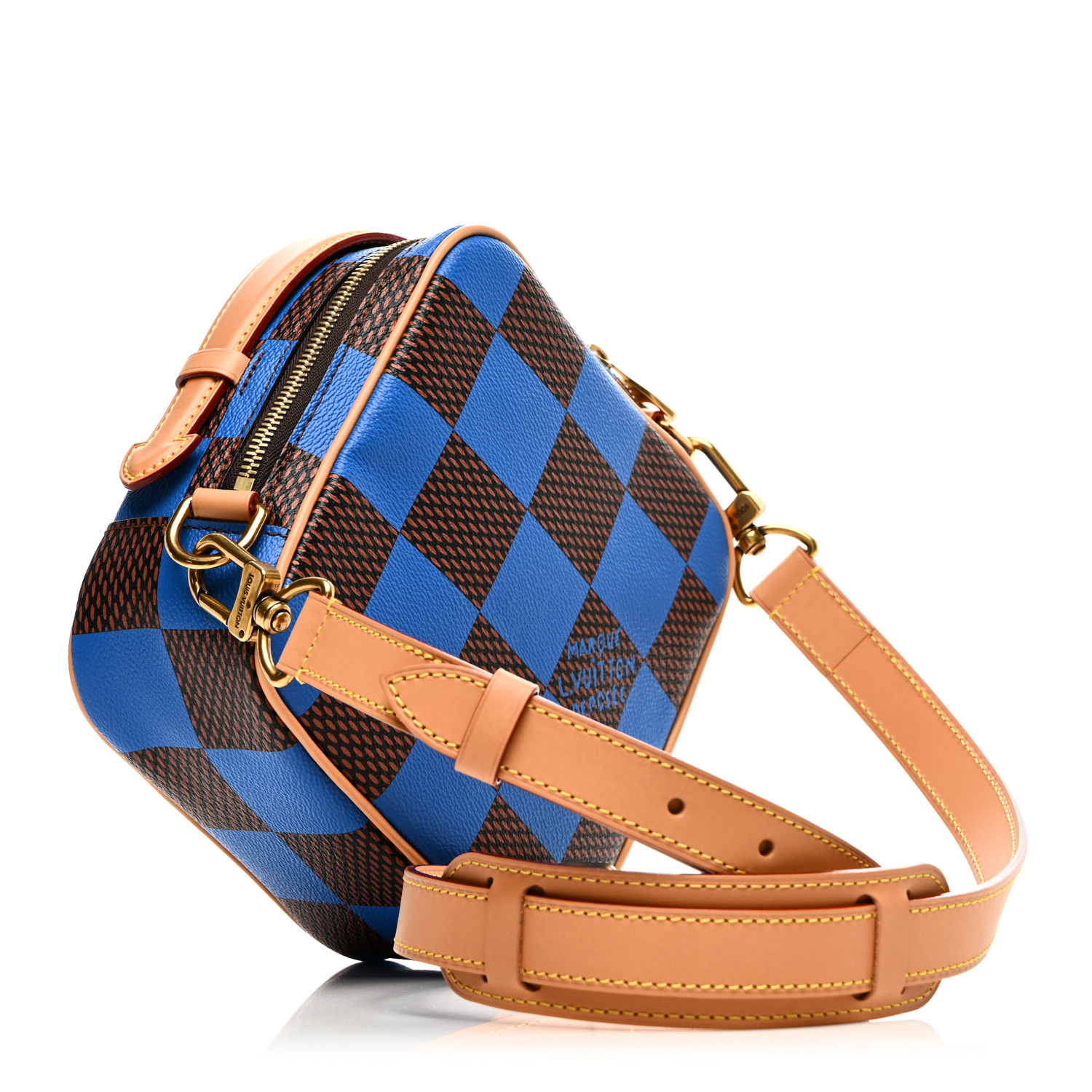 超希少【LOUIS VUITTON】Chess Messenger Damier Pop 入手困難 LOUIS VUITTON Damier Pop Chess Messenger Blue 1656837
